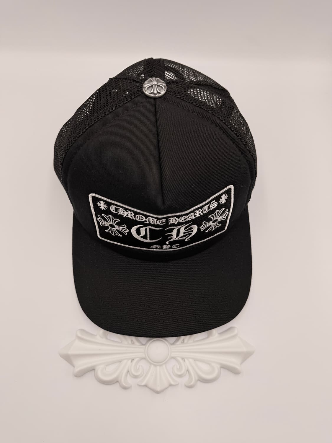 크롬하츠 트러커 메시 캡 블랙 뉴욕 상품이미지3