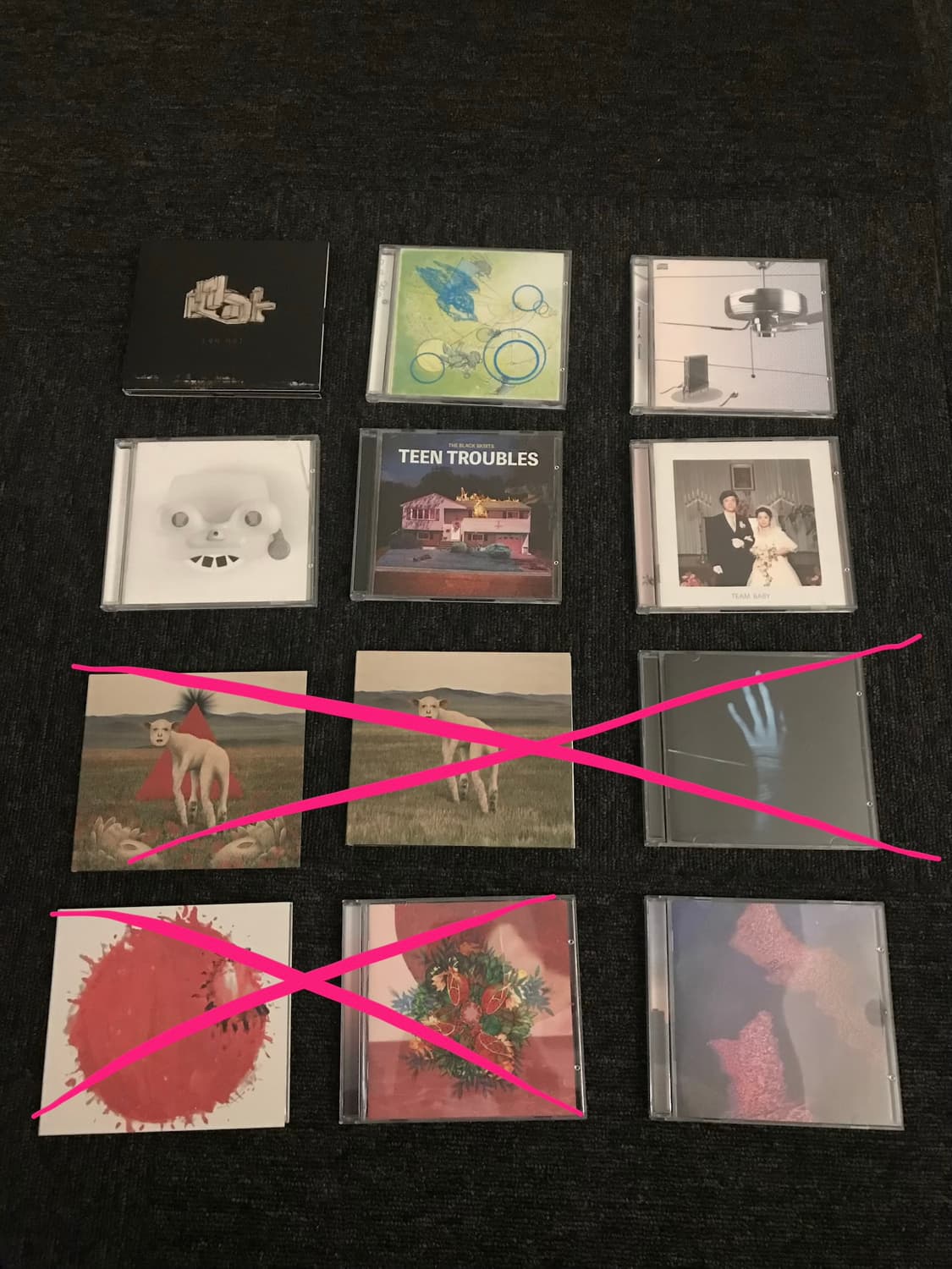 MOT공중그늘검정치마파란노을릴리슈슈등등 CD 판매합니다 상품이미지1