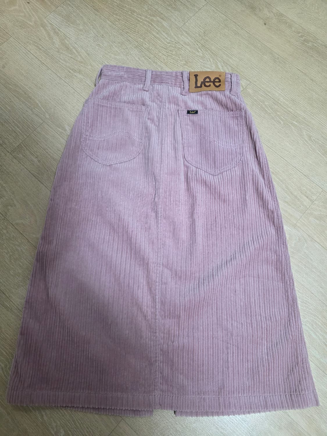 LEE 리 코듀로이 롱스커트 S 상품이미지1