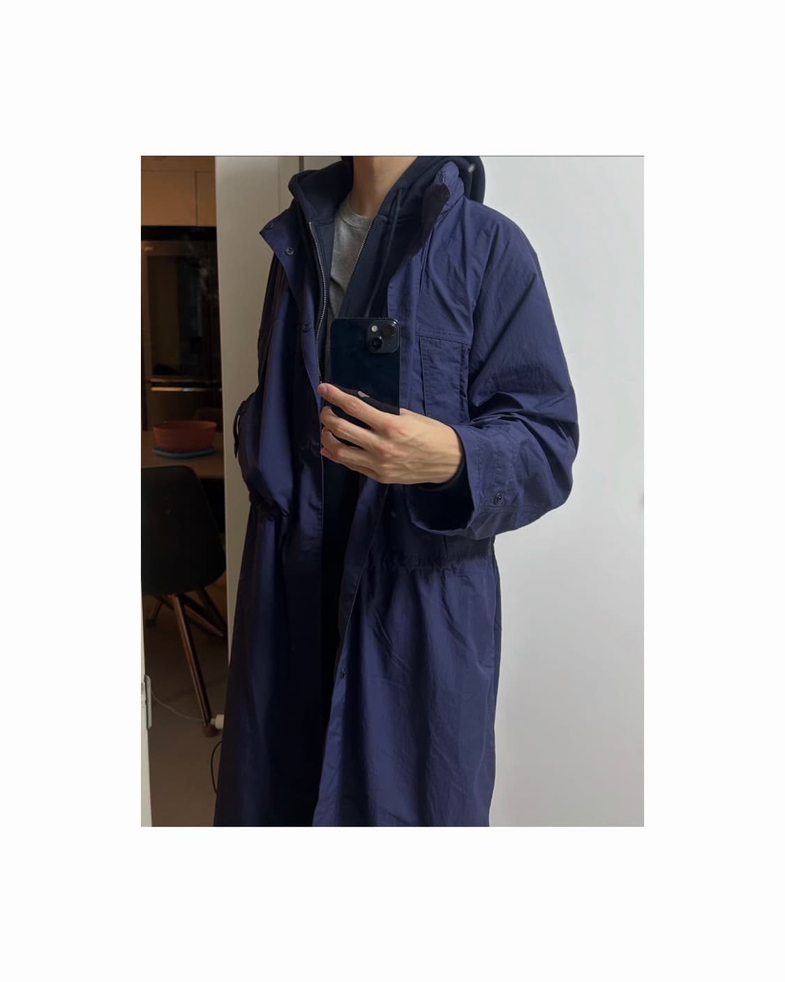 S) 유니클로U 라이트 웨이트 코트 상품이미지3