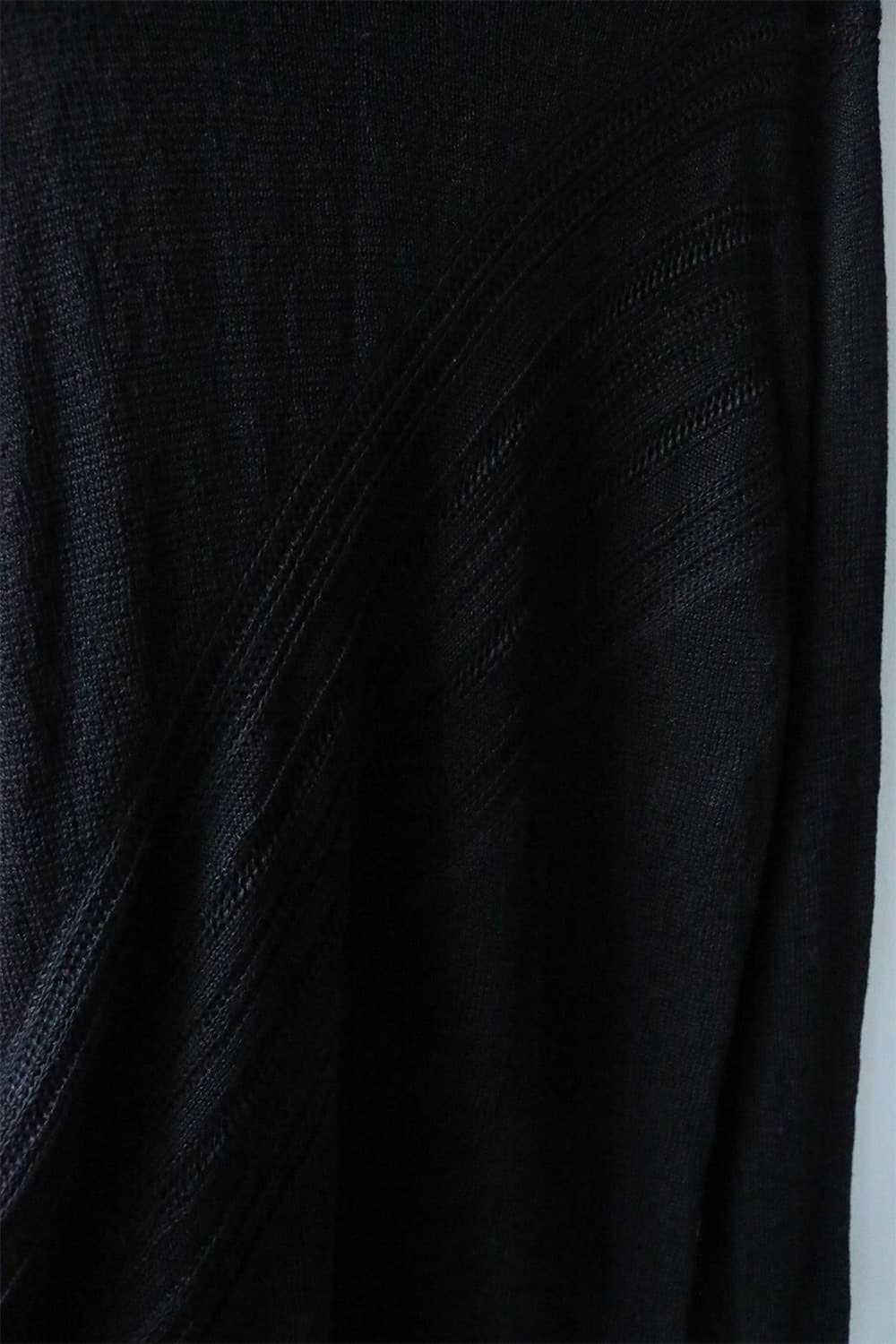 아르마니 익스체인지 블랙 브이넥 니트 탑 상품이미지8