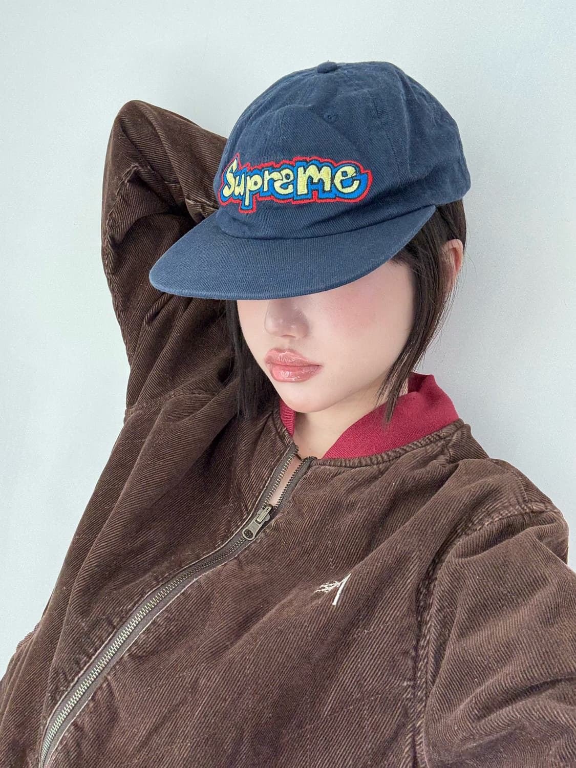 18ss 슈프림 패널캡 상품이미지1