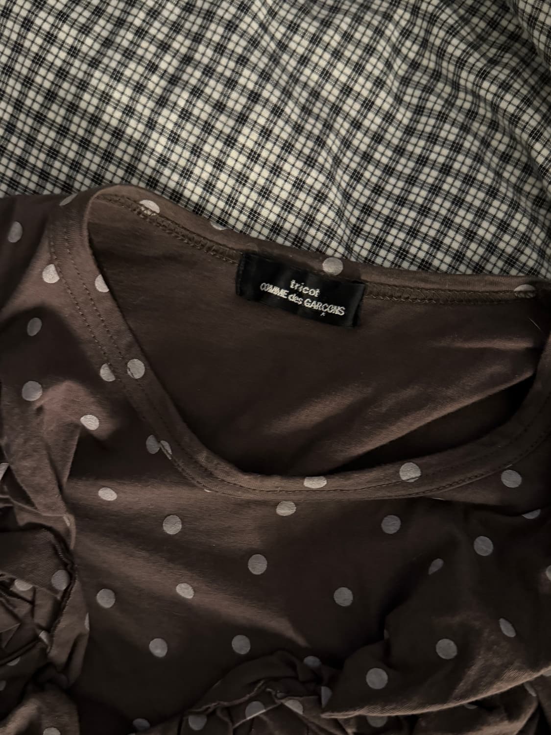 꼼데가르송 드레이프탑 상품이미지2