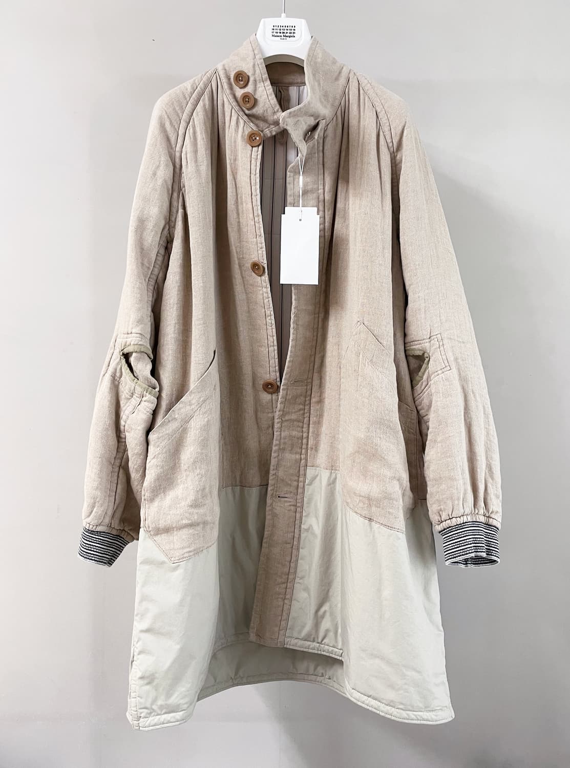 [50] 마르지엘라 코튼리넨 리버시블 코트 상품이미지2