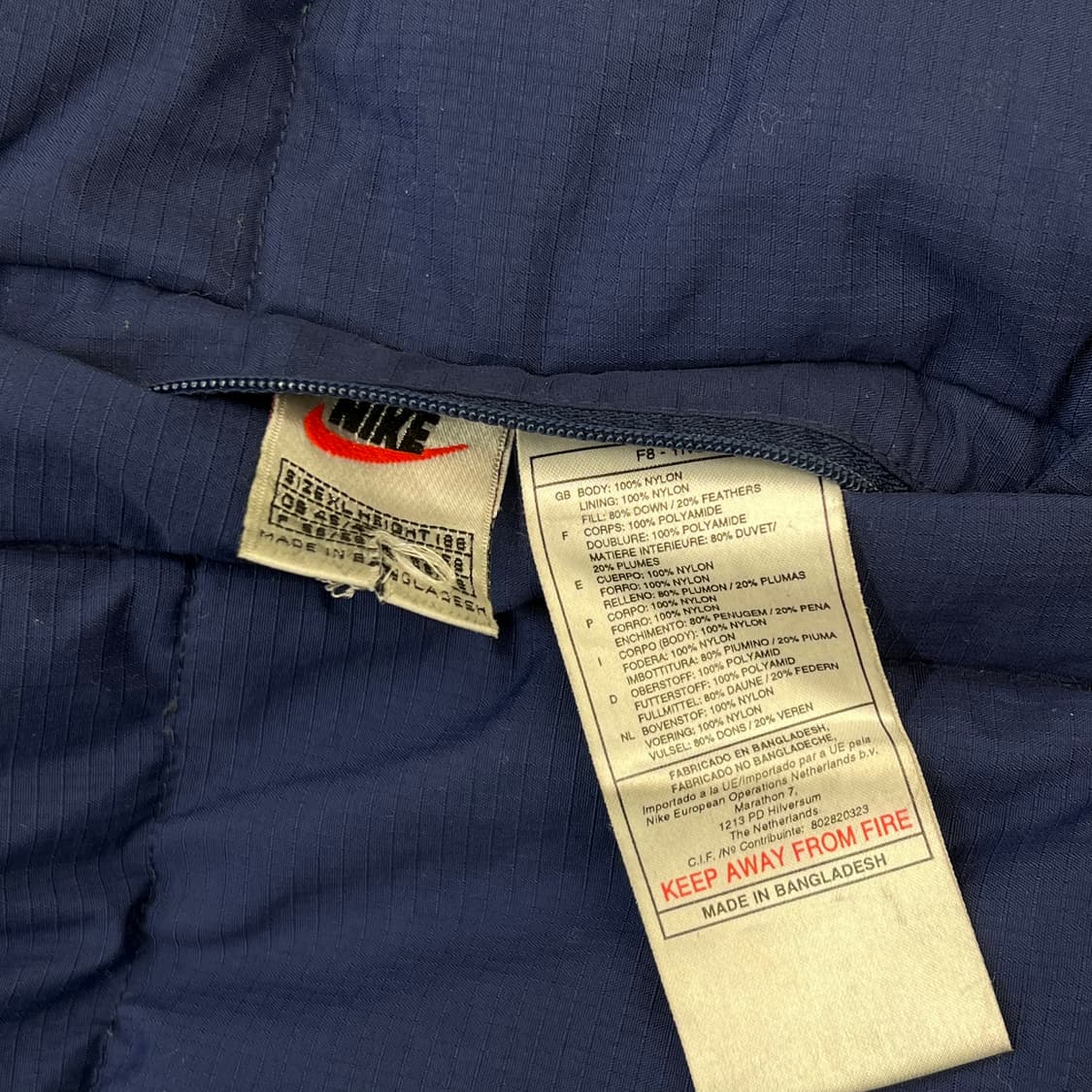 나이키 리버시블 올드스쿨 푸퍼 패딩 r2539 상품이미지10