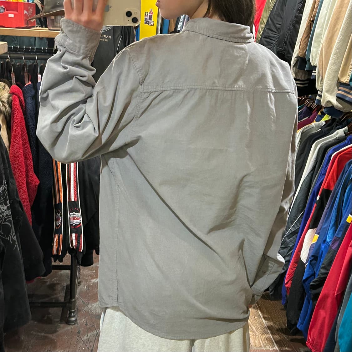 [HI] 칼하트 코듀로이 긴팔셔츠 그레이 상품이미지5