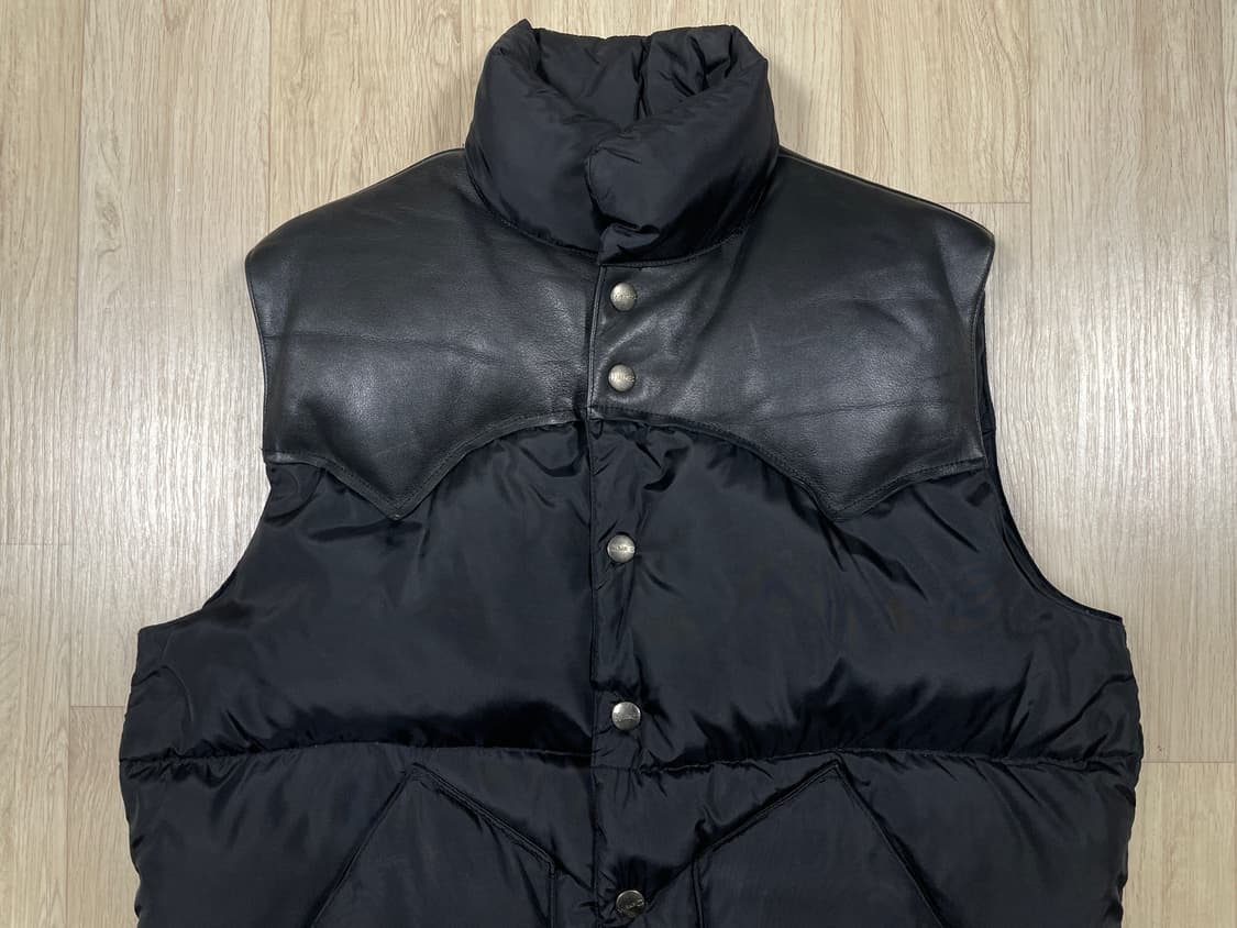 95~100) 80s HbarC 페더베드 다운베스트(민트급)RRL&LVC 상품이미지7