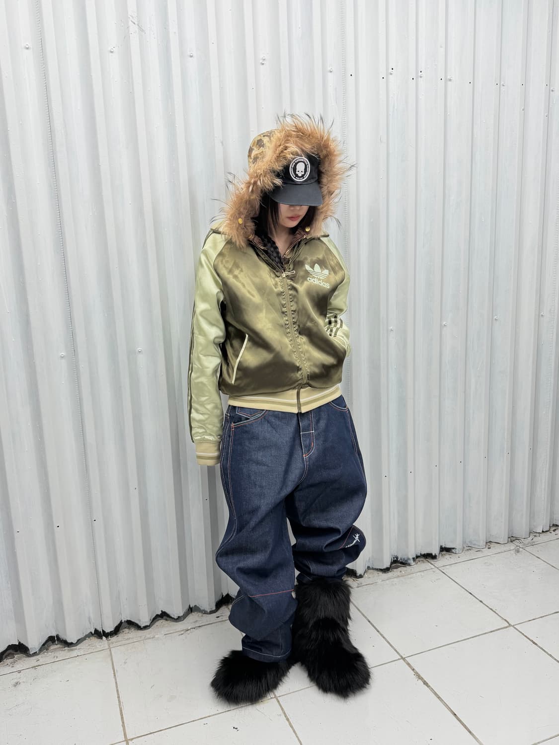 90s Adidas skajan bomber 상품이미지2