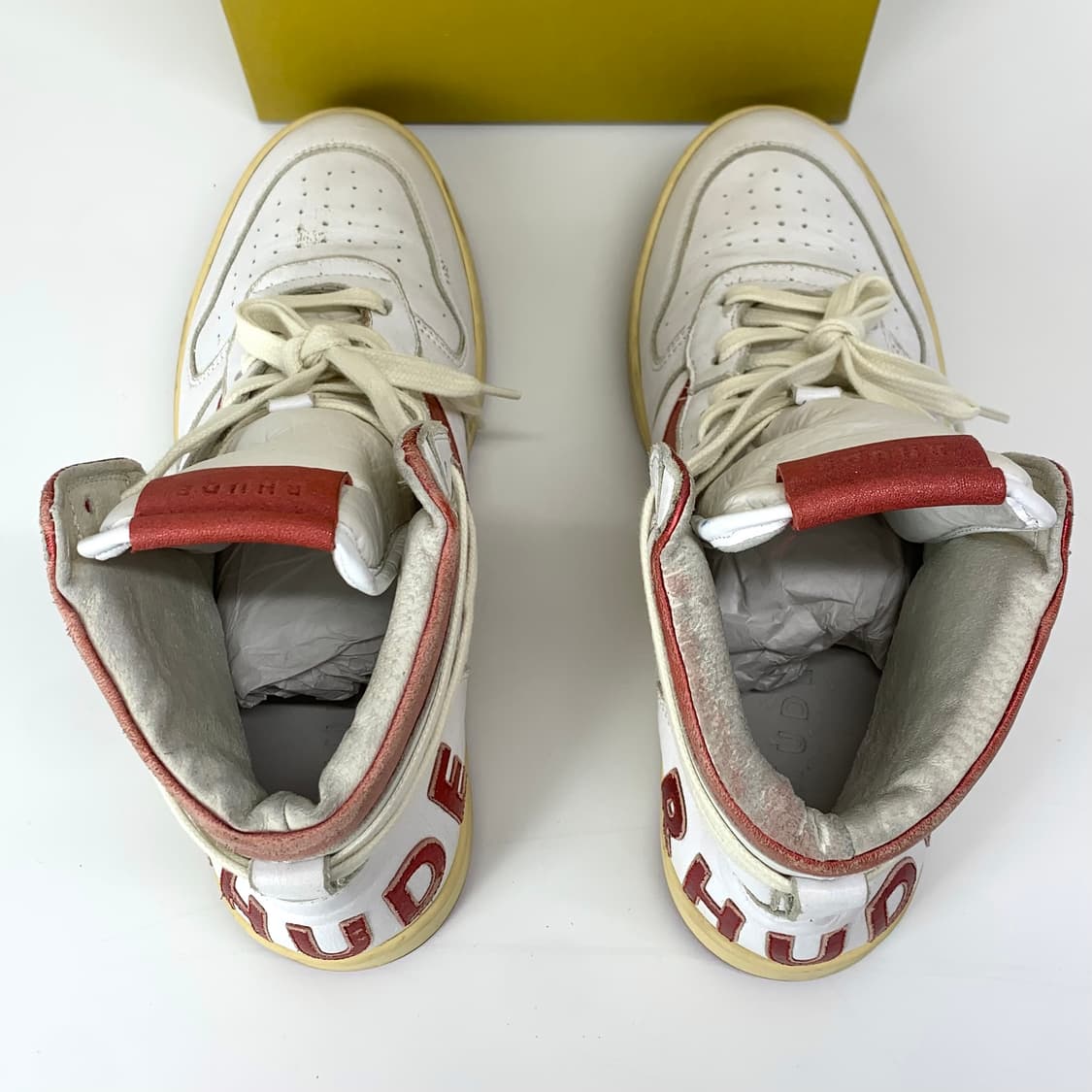 rhude 루드 bball hi 하이탑 스니커즈 상품이미지6