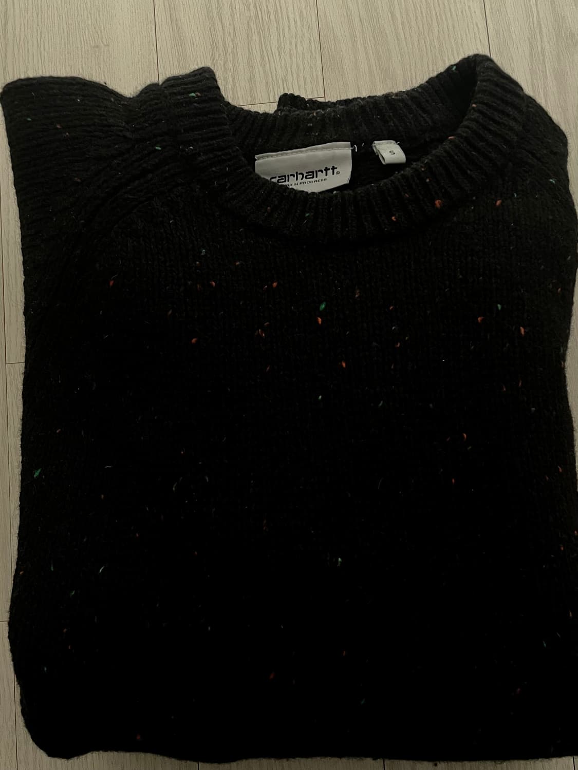 칼하트윕 니트 블랙 (S) 상품이미지7