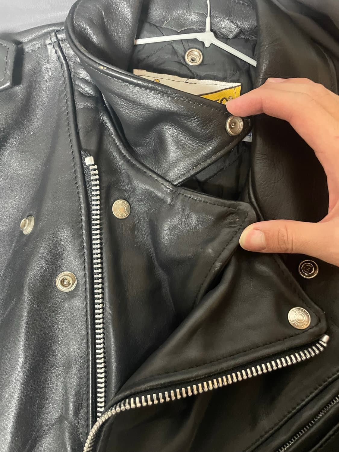 빈티지 쇼트 퍼펙토 44사이즈 상품이미지4