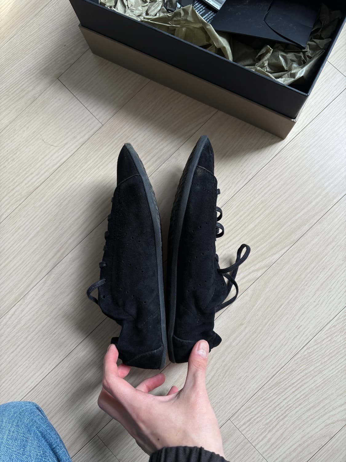 [w245] yohji yamamoto flat sneakers 상품이미지4