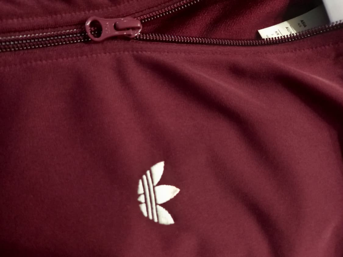 아디다스 BB 트랙탑 버건디 트랙탑 저지 져지집업 90/S 상품이미지3