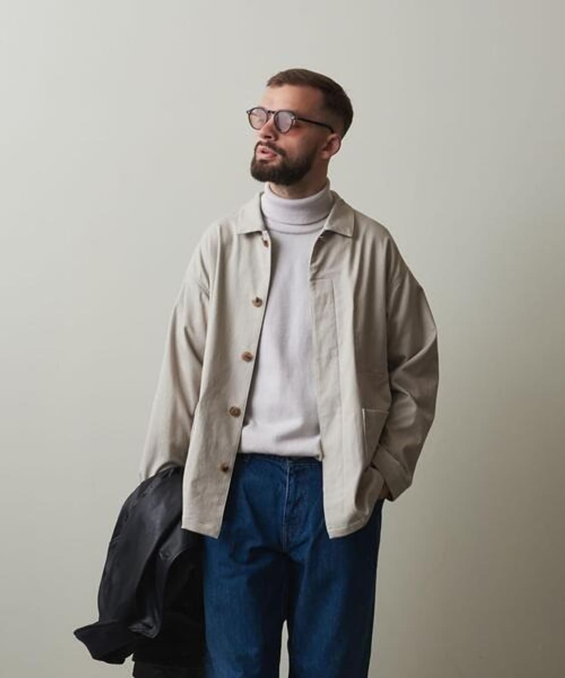 steven alan BRSH TWILL FLY WORK JACKET 상품이미지3
