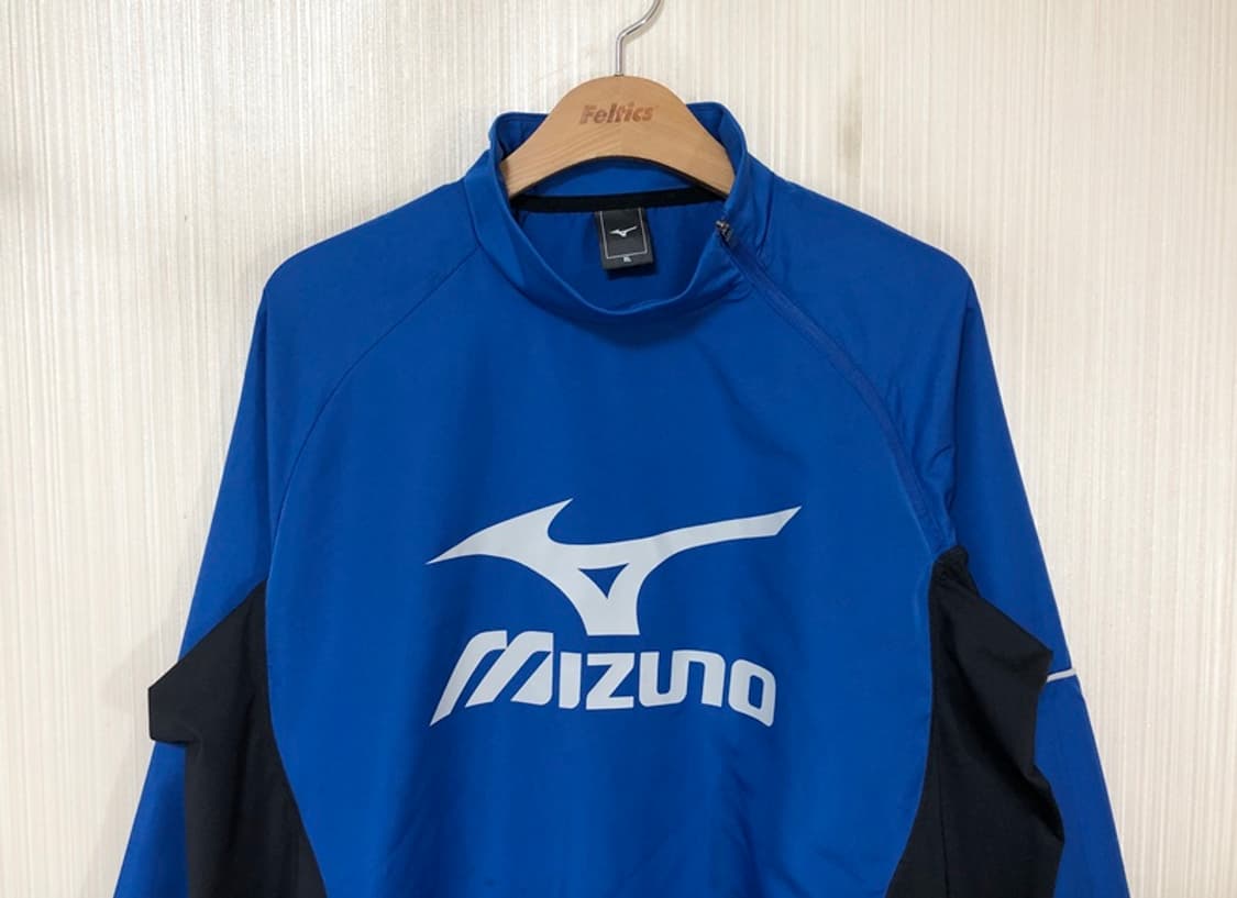 미즈노(MIZUNO) 사커 빅로고 우븐피스테/웜업바람막이 XL 상품이미지2