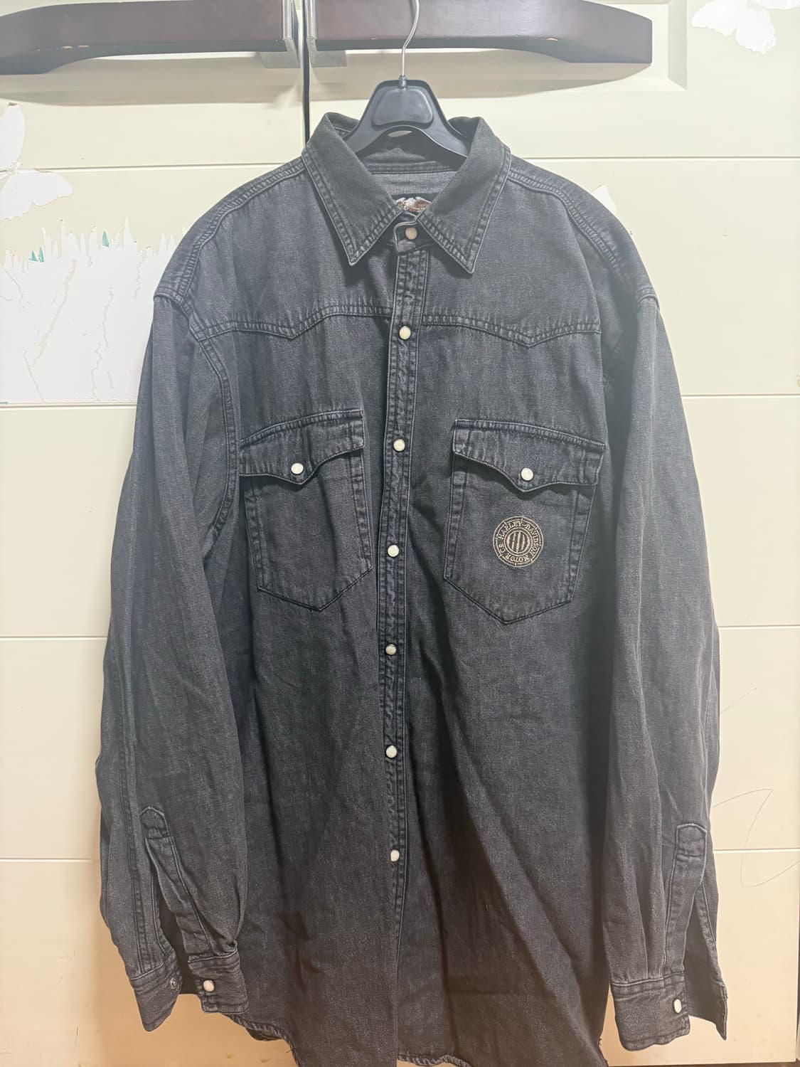 할리데이비슨 데님셔츠 상품이미지2