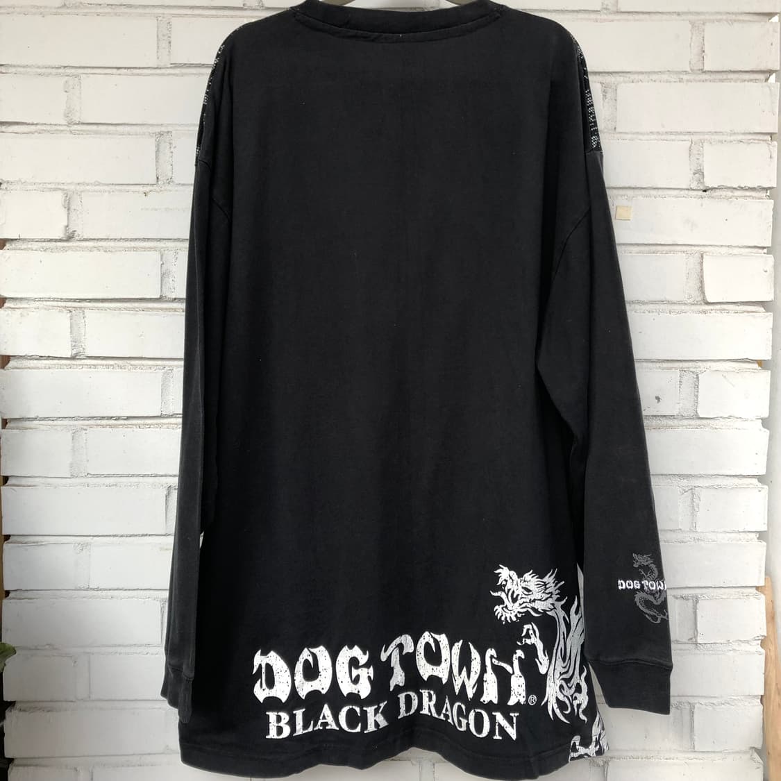 도그타운 블랙 드래곤 메쉬 롱슬리브 긴팔 상품이미지7