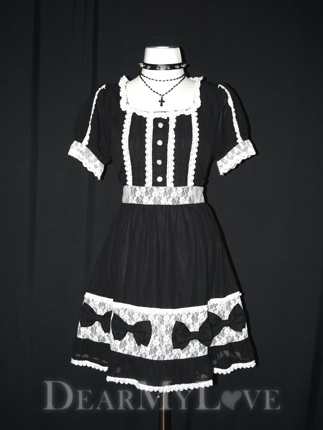 (dear my love) lace frill dress  상품이미지1