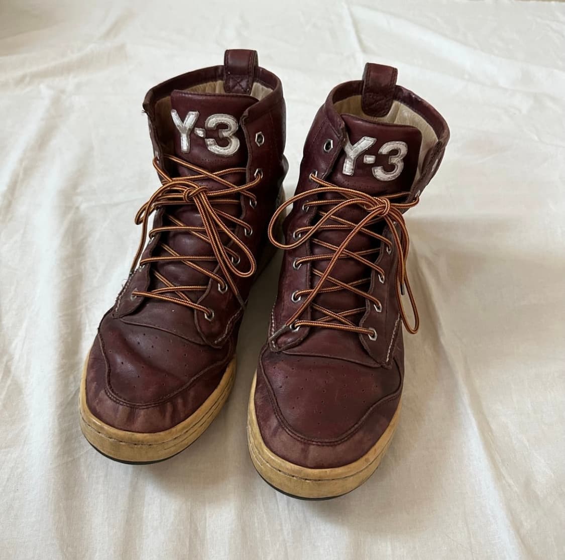 Y-3 요지야마모토 초창기 아카이브 하이탑 스니커즈 상품이미지2