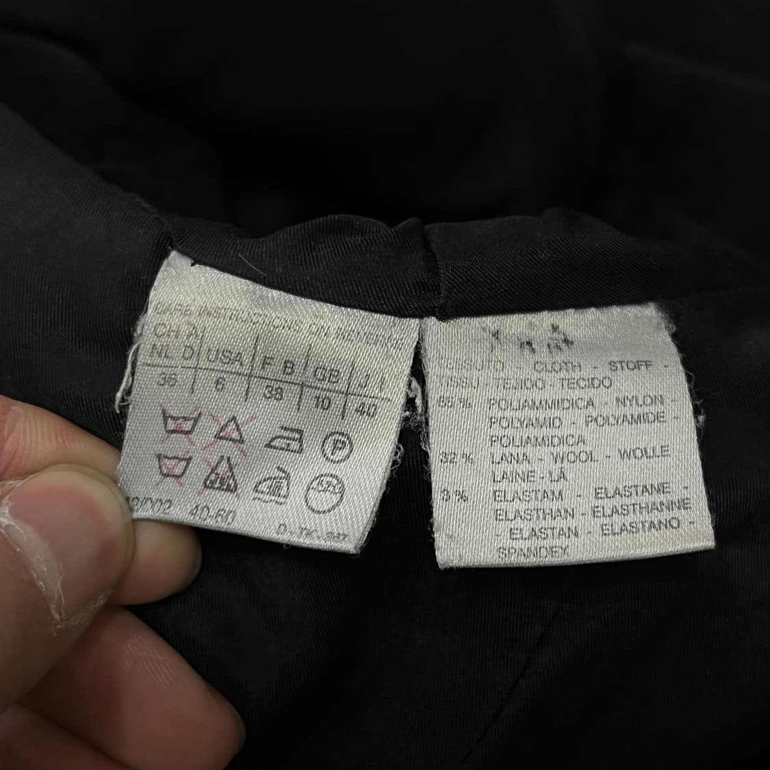  막스마라 울 싱글 맥코트 +명품감정서 y15211 상품이미지7