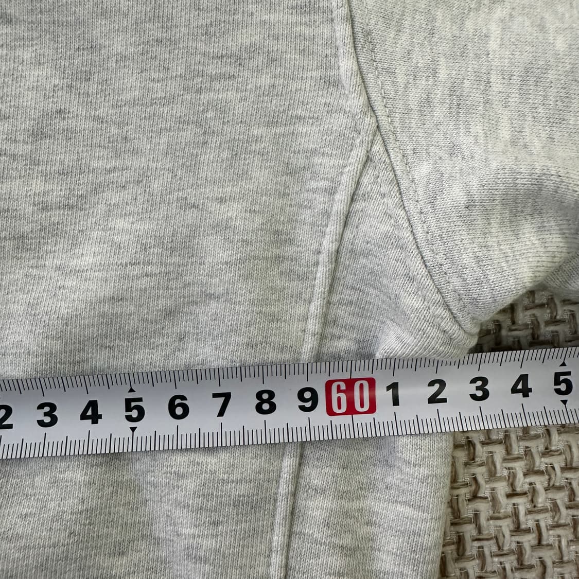 M 뉴발란스 그레이 후드 티셔츠 0410D 상품이미지5