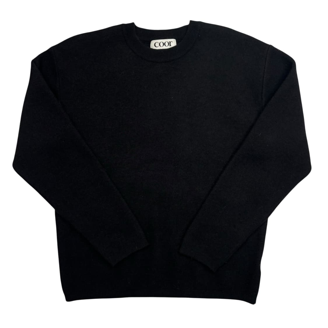 쿠어 블랙 울 니트 L 상품이미지1