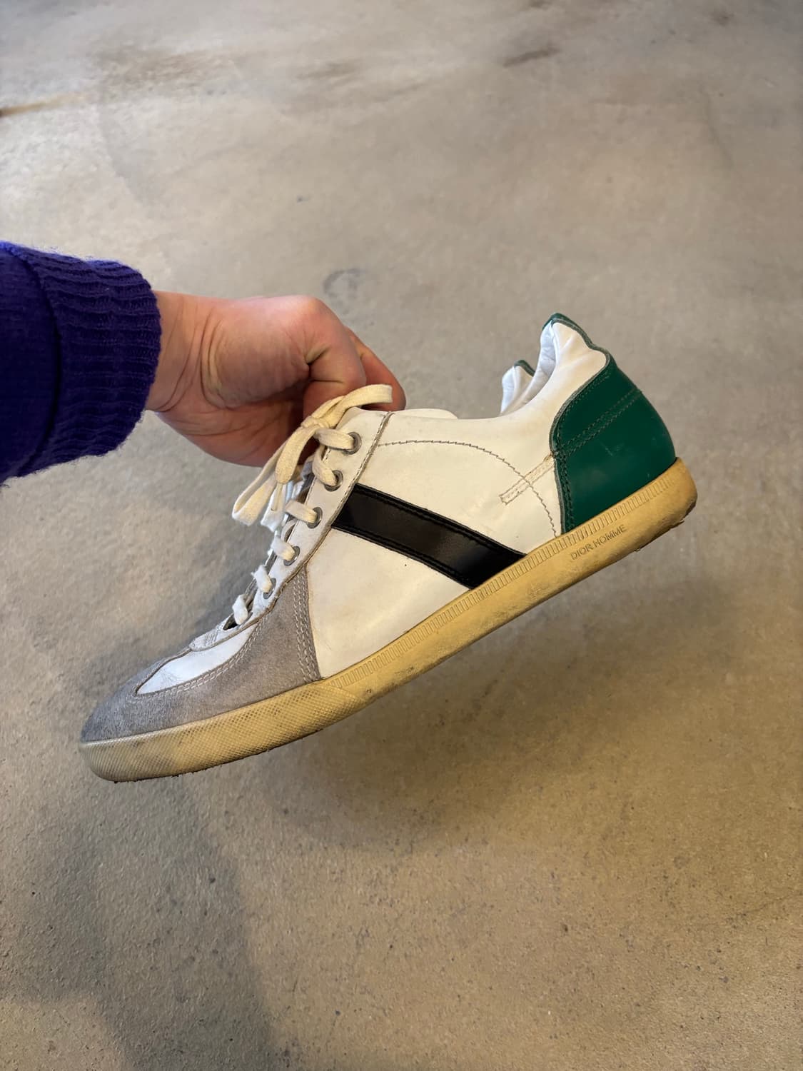 디올옴므 독일군 스니커즈 상품이미지2