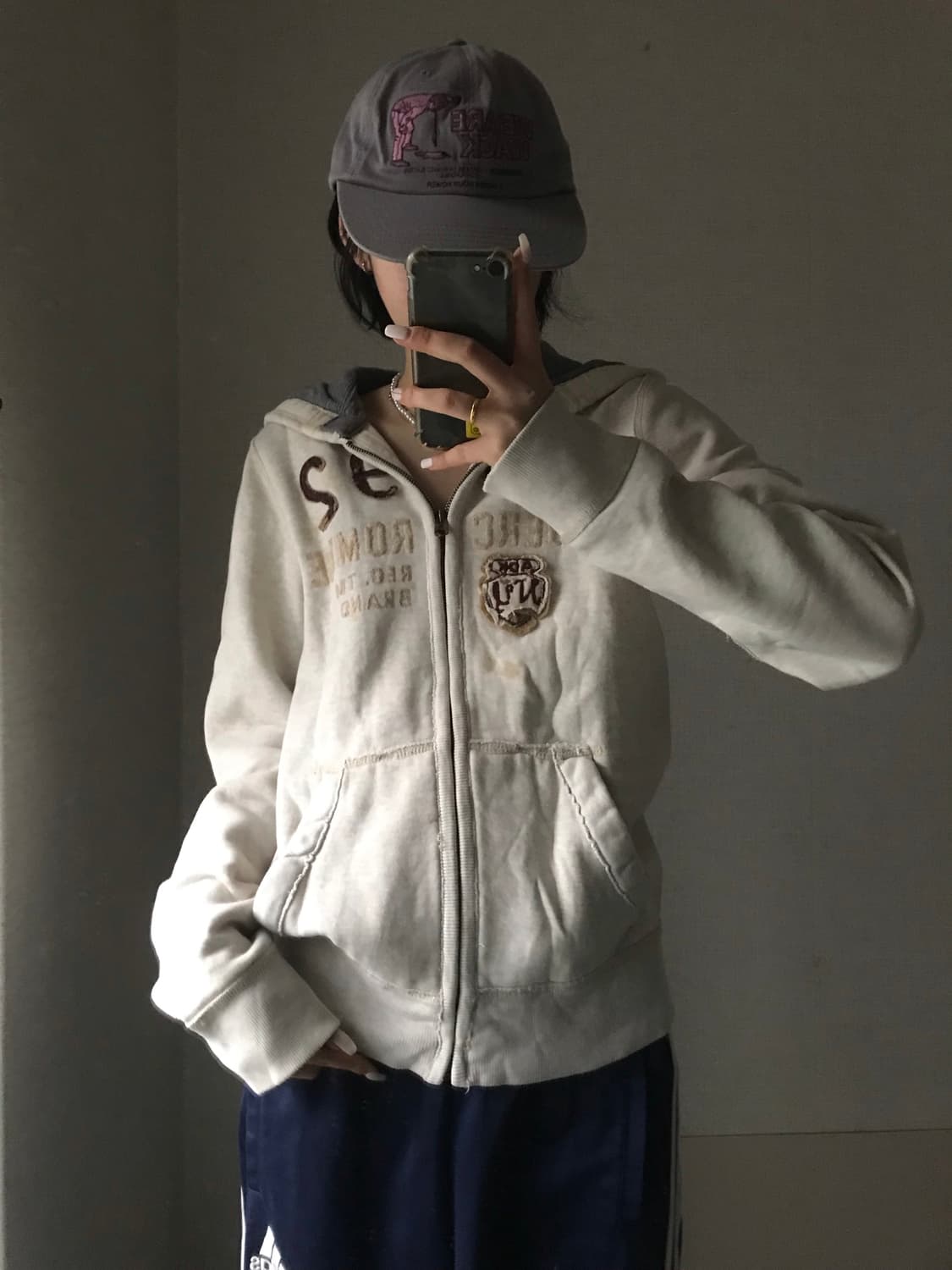 아베크롬비 오트밀 후드집업 상품이미지1