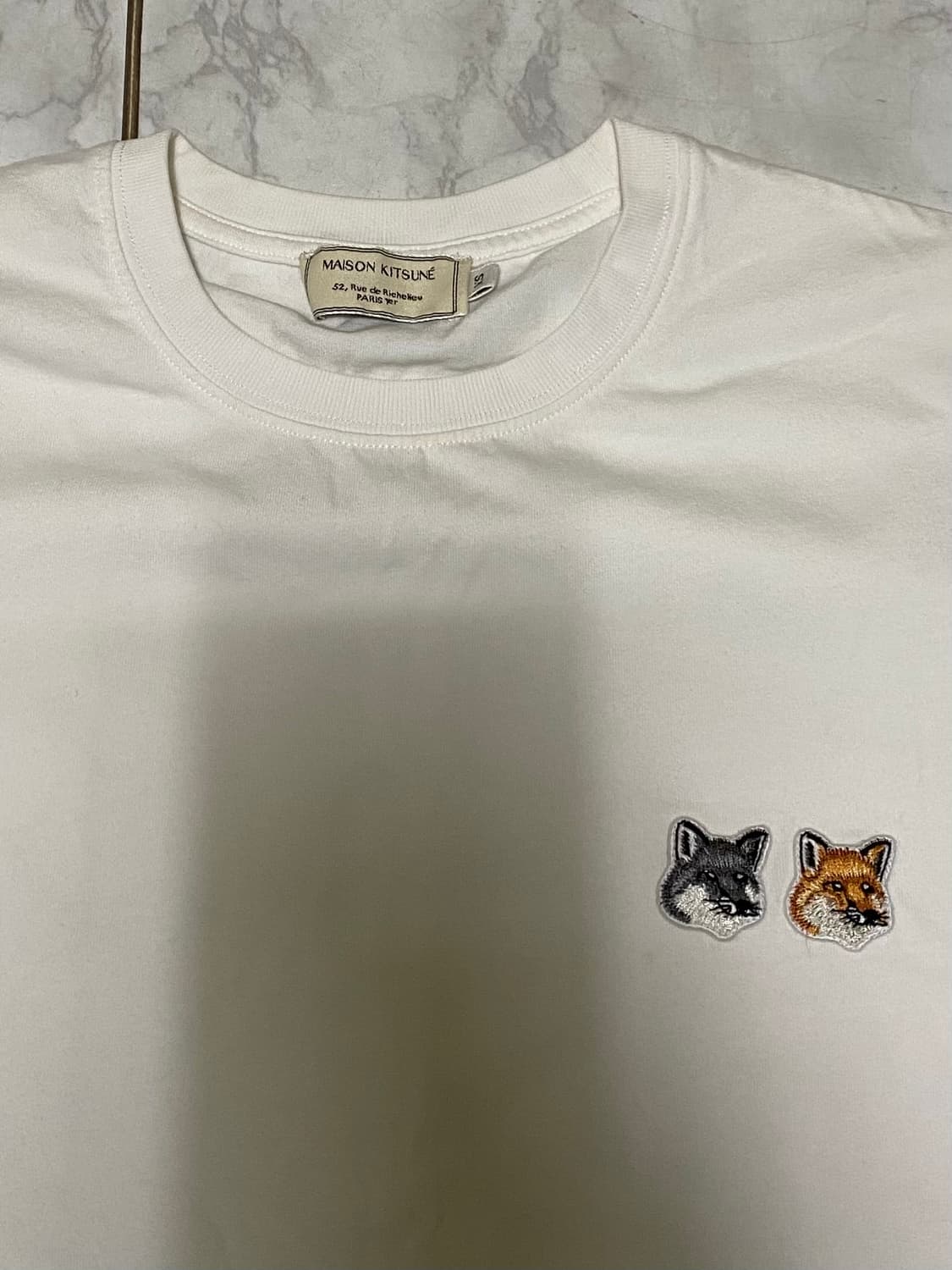 메종키츠네 정품 반팔티 90 사이즈 상품이미지3