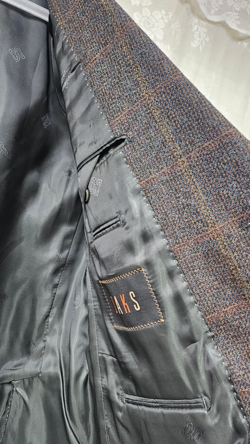 닥스 캐시미어 체크 블레이저 상품이미지9