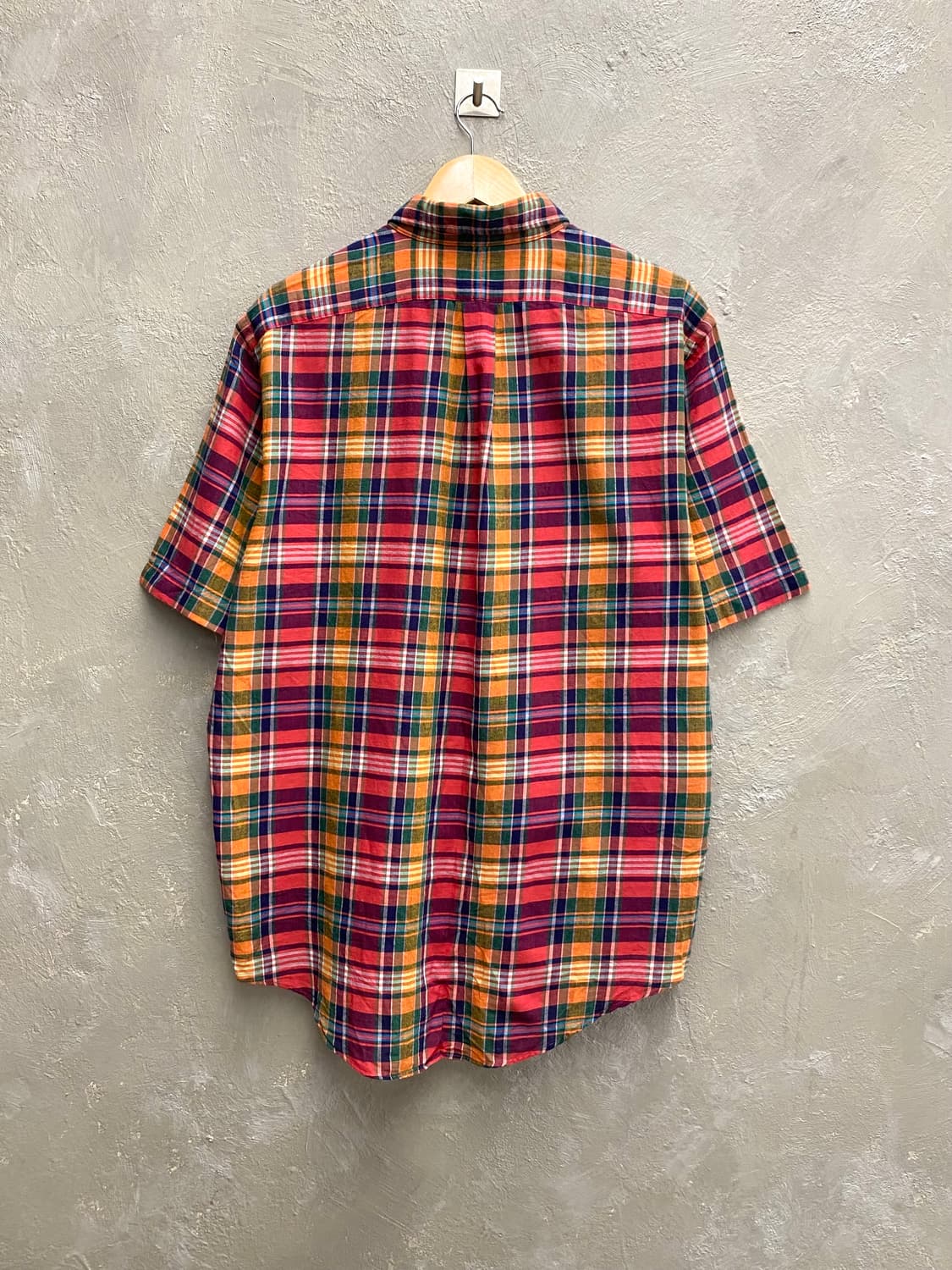 [100] Polo Ralph Lauren 폴로 반팔 체크셔츠 상품이미지5