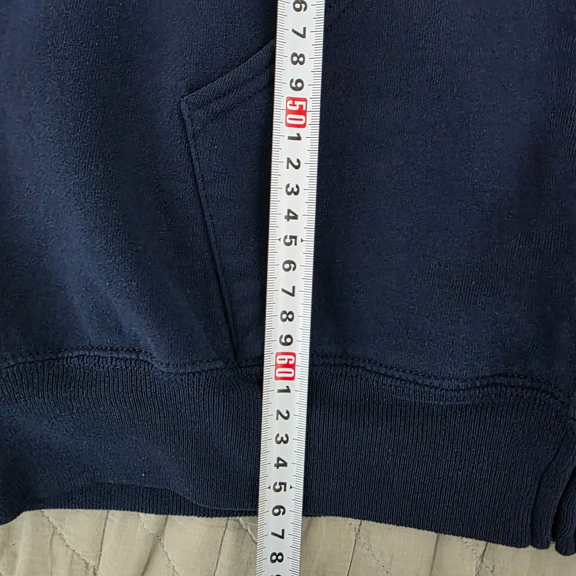 [XXL] 90s 러셀 애슬레틱 후드집업 네이비 베드 블리칭ver.14 상품이미지10