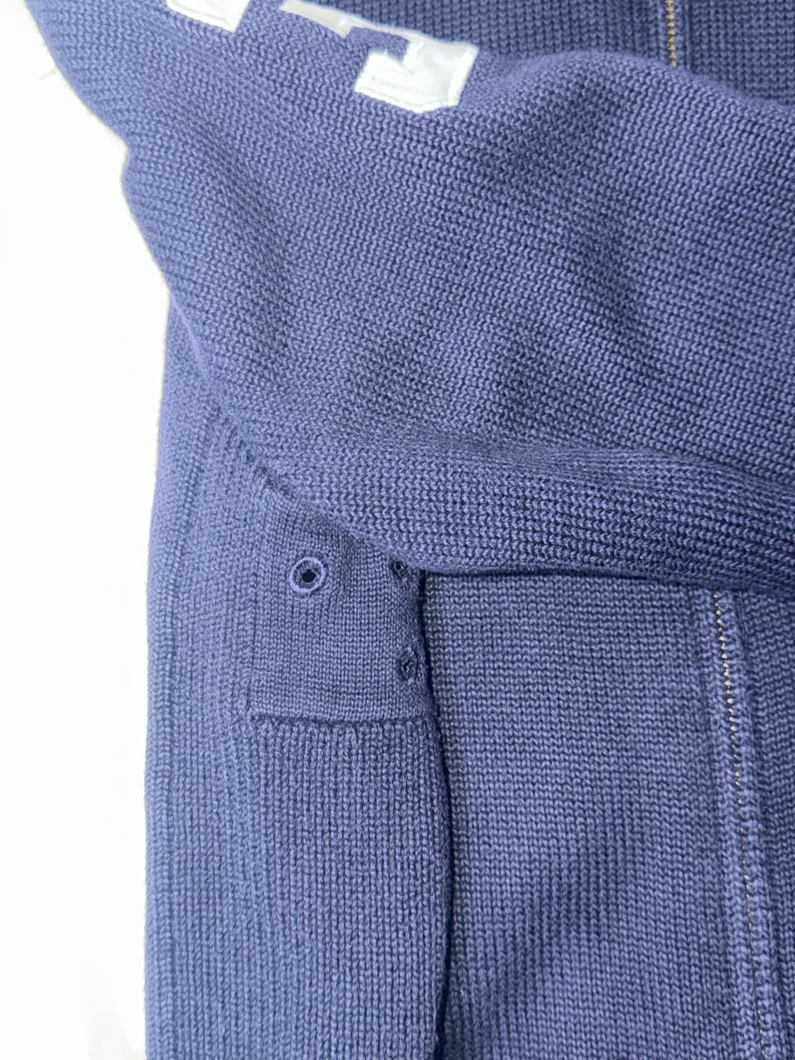 폴로 빅포니 니트집업 성조기💙 상품이미지3