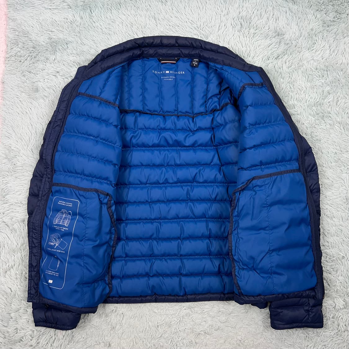 타미힐피거 남성 내츄럴 덕다운 경량패딩 상품이미지7