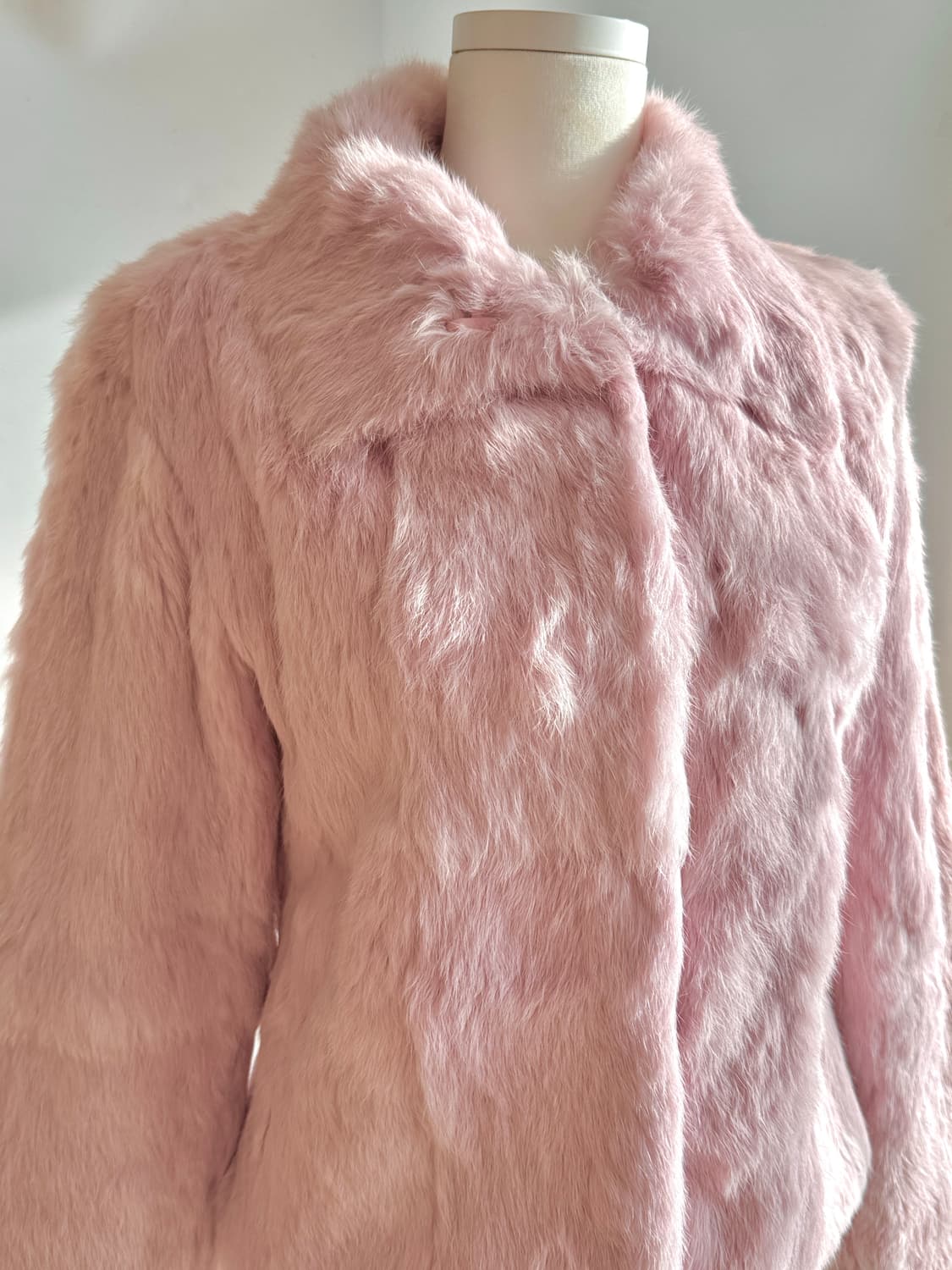 히메갸루 오네갸루 라벤더 리얼퍼자켓 빈티지펑크  상품이미지2