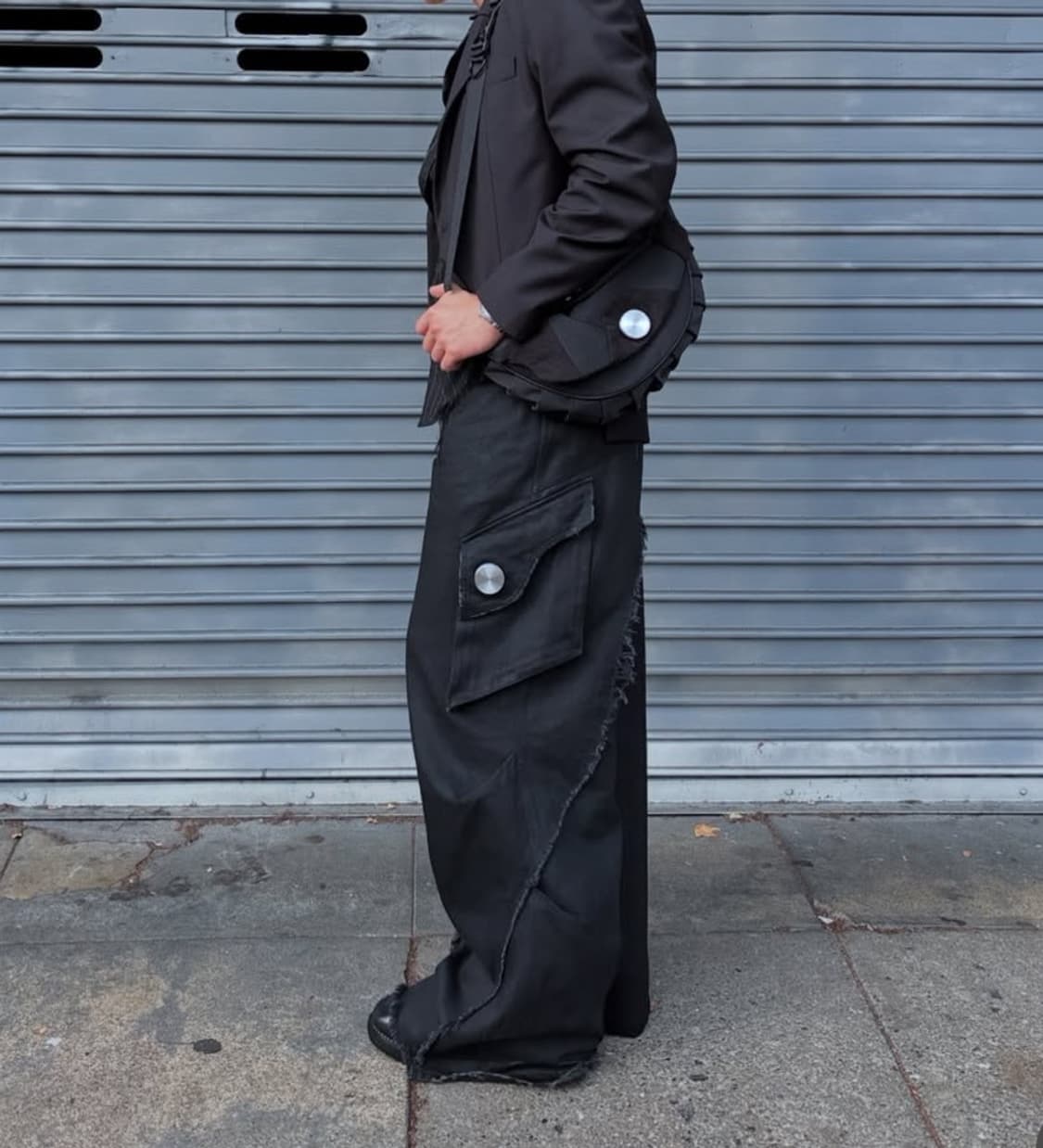 Cmmawear gaia black denim pants 상품이미지1