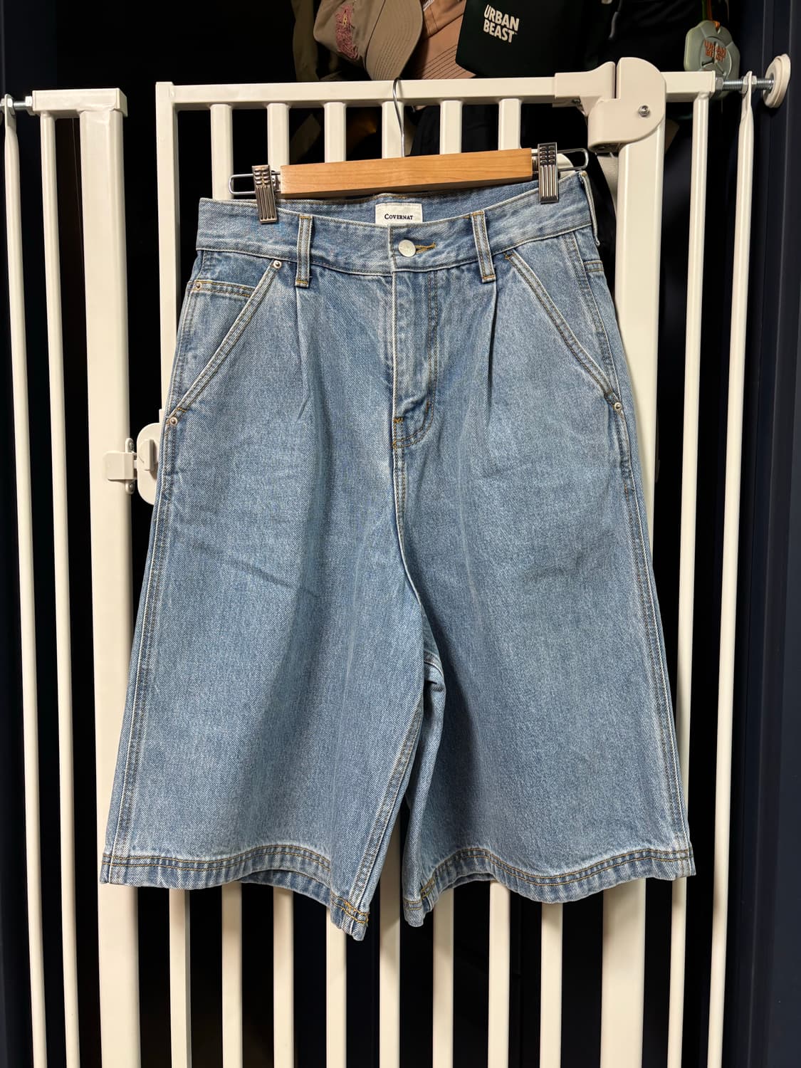 커버낫 데님 반바지 상품이미지1