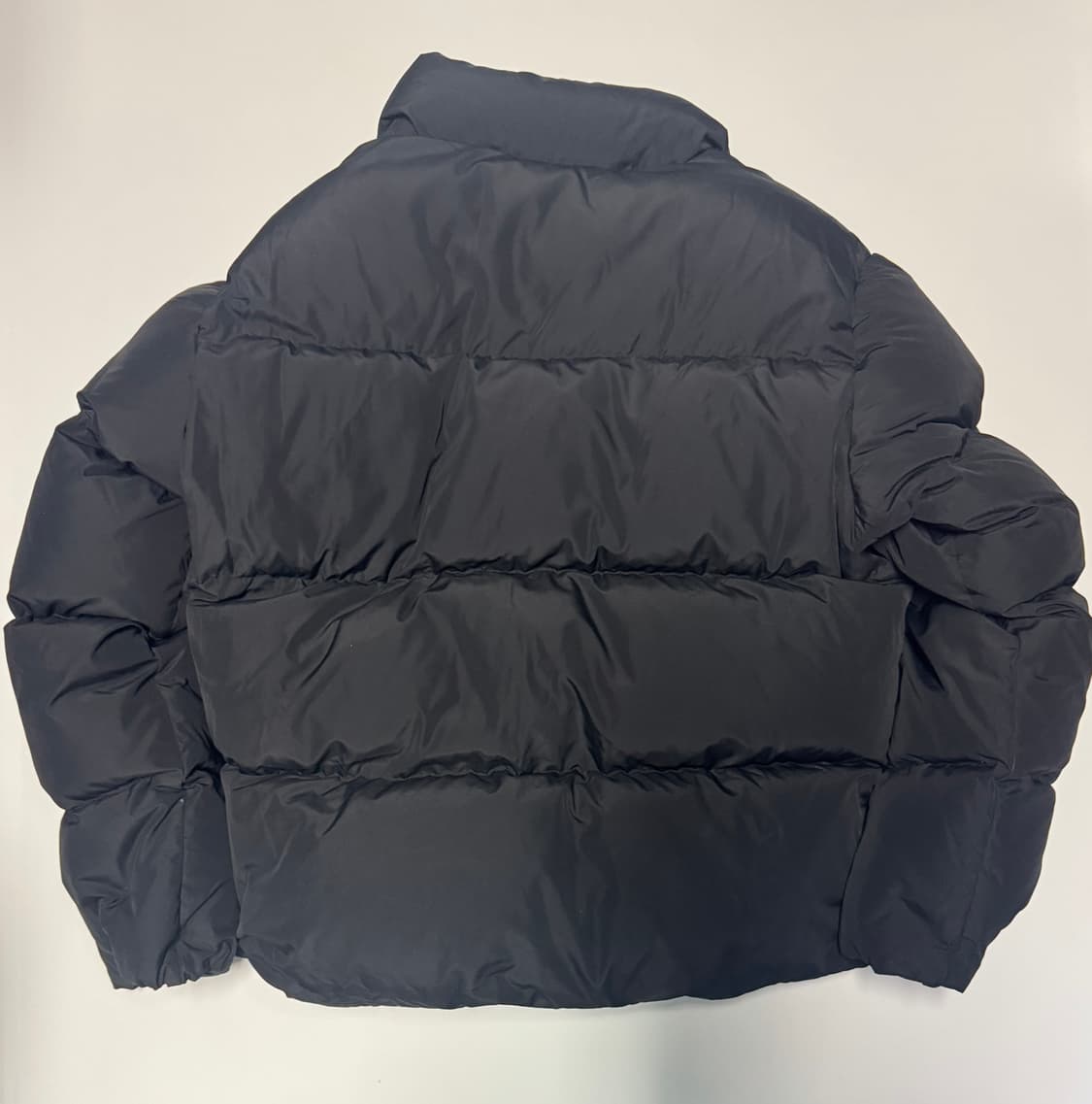 무신사 스탠다드 덕 다운 미니멀 푸퍼 숏 패딩 L 블랙 상품이미지2