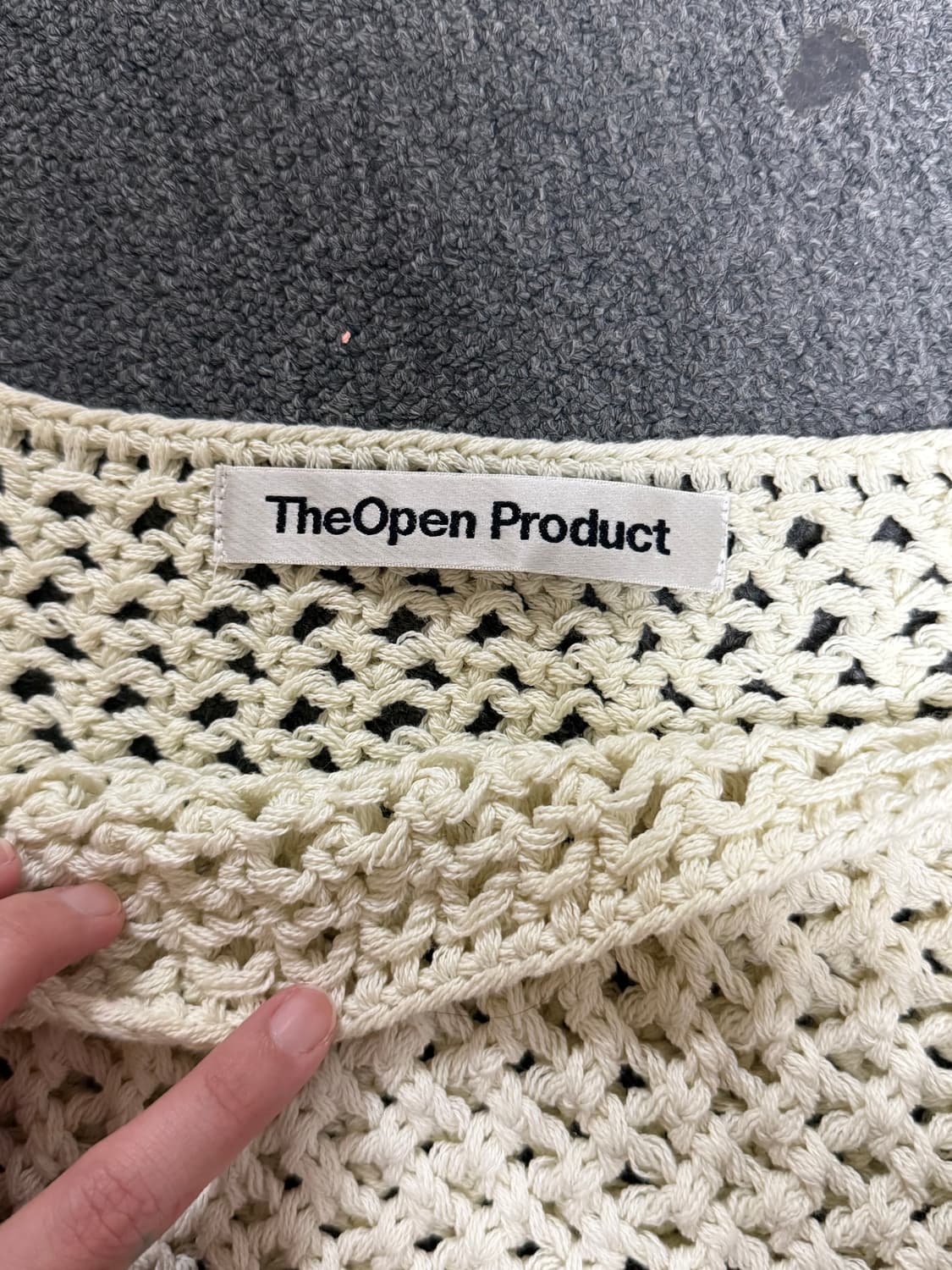 더오픈프로덕트 비대칭 탱크탑 상품이미지5