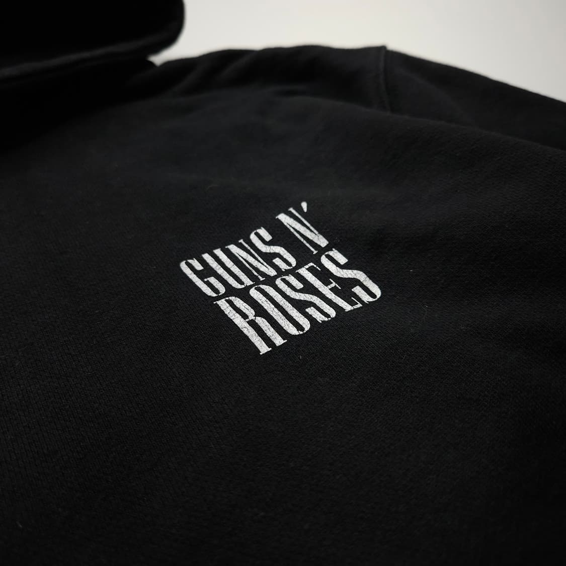 빈티지 건즈앤로지스 락 밴드 후드 티셔츠 (L) 상품이미지5