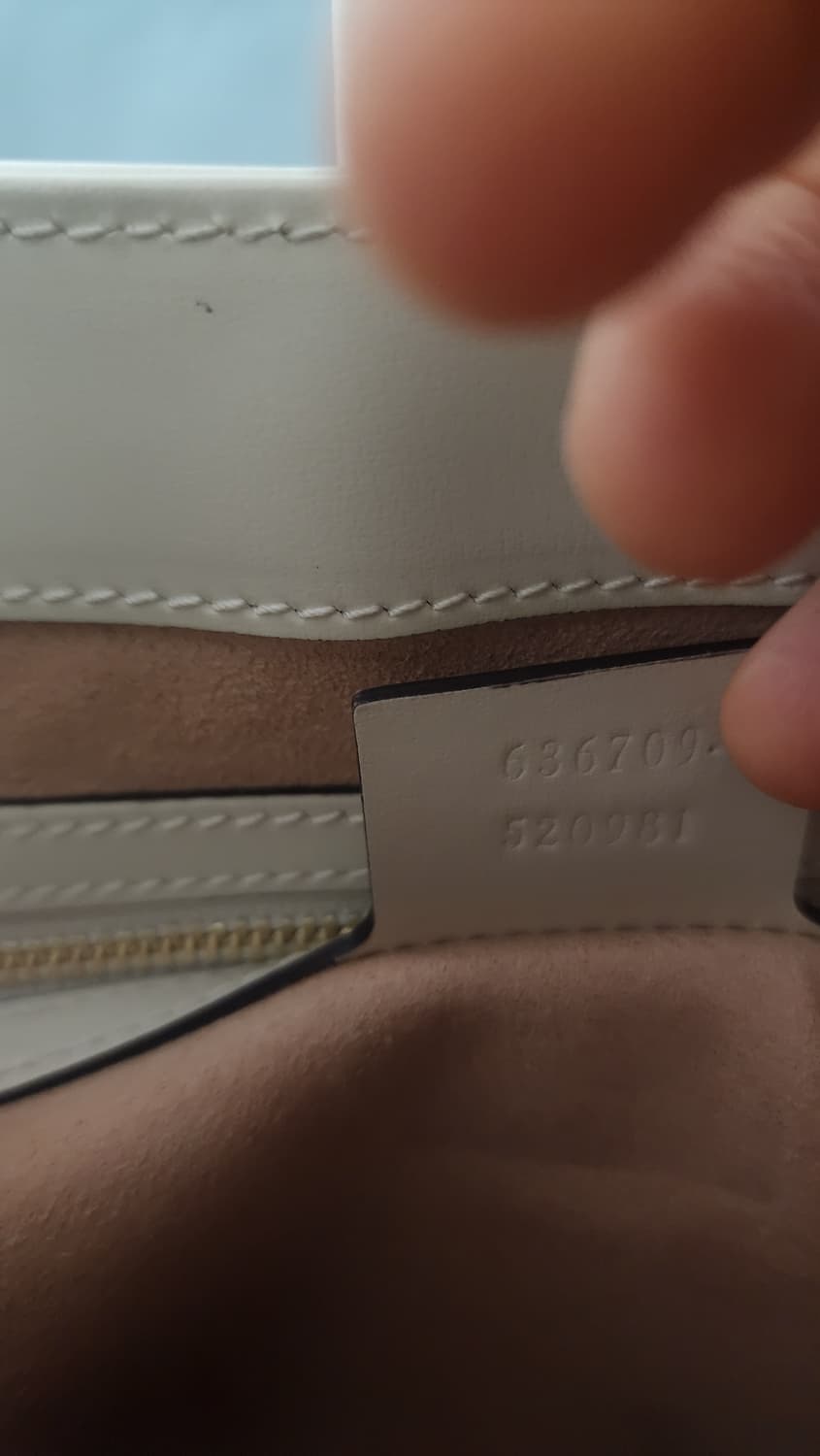 구찌 재키 1961 스몰 화이트 판매합니다 상품이미지10