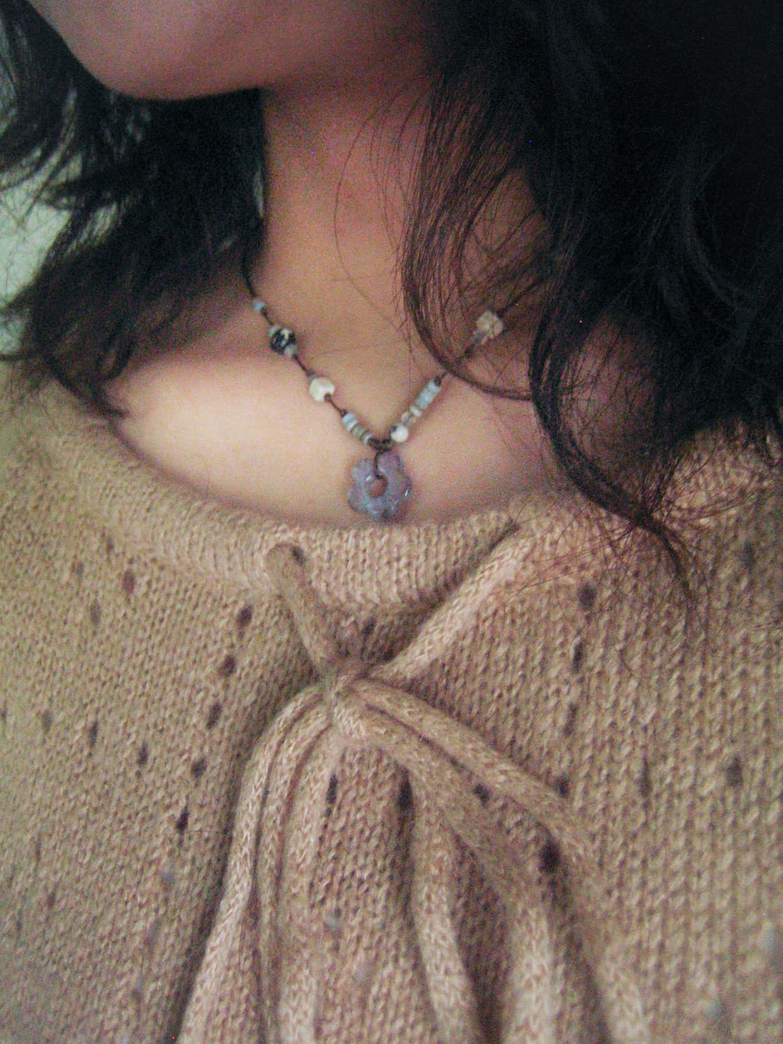 san-flower necklace 산플라워 핸드메이드 목걸이 상품이미지5