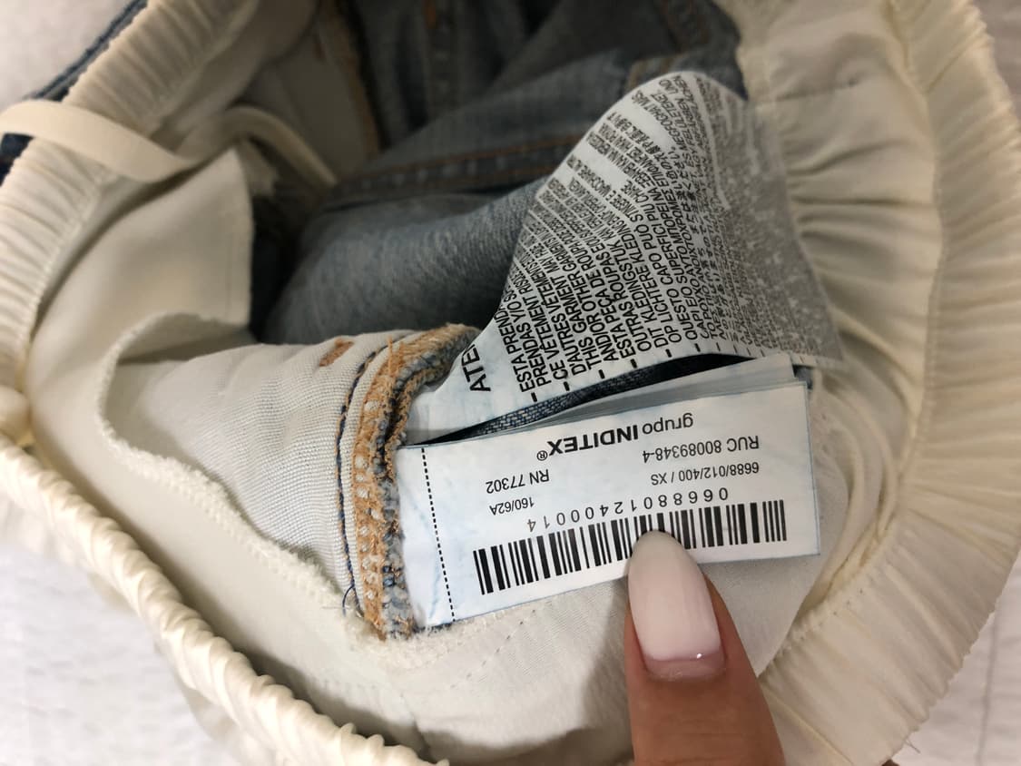 Zara 데님 스커트 상품이미지3