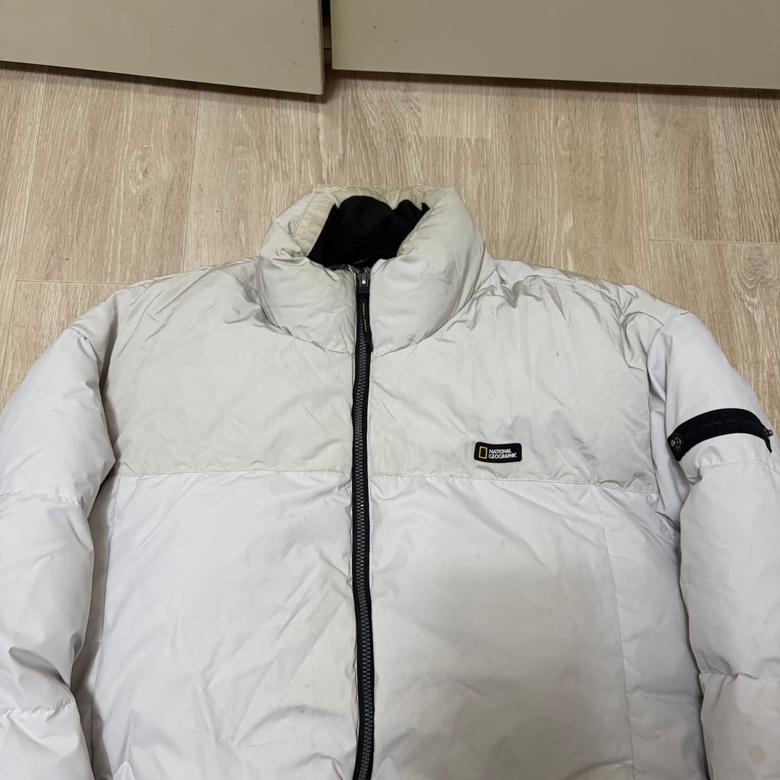 내셔널지오그래픽 남성 덕다운 푸퍼 숏패딩 XL/105  상품이미지2