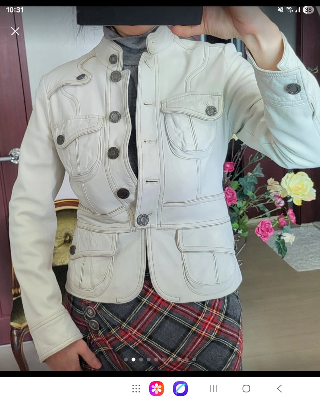 프랑스 수입 모르간 양가죽 쟈켓  상품이미지2