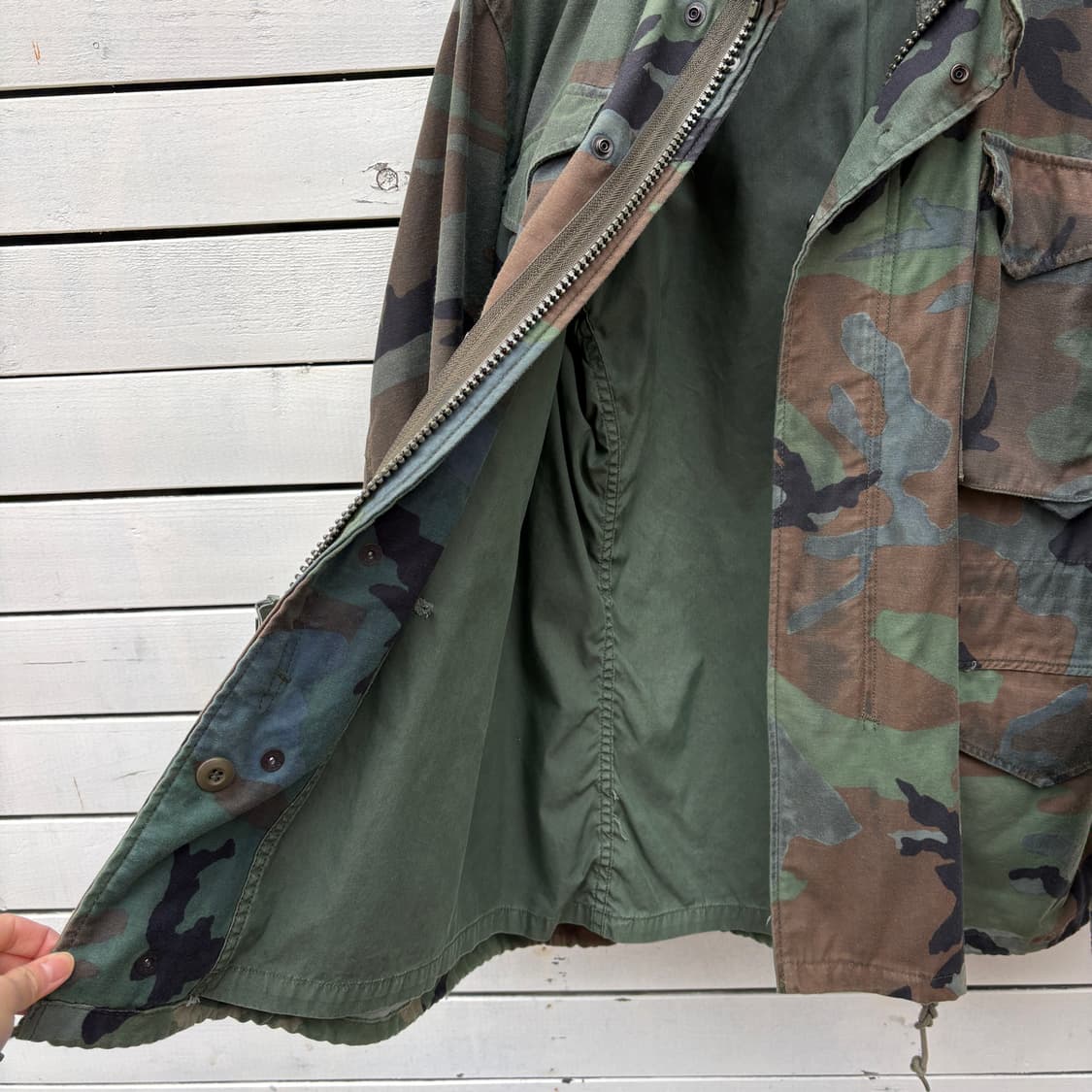 US Army 미군 오리지널 밀리터리 M65 필드자켓 상품이미지9