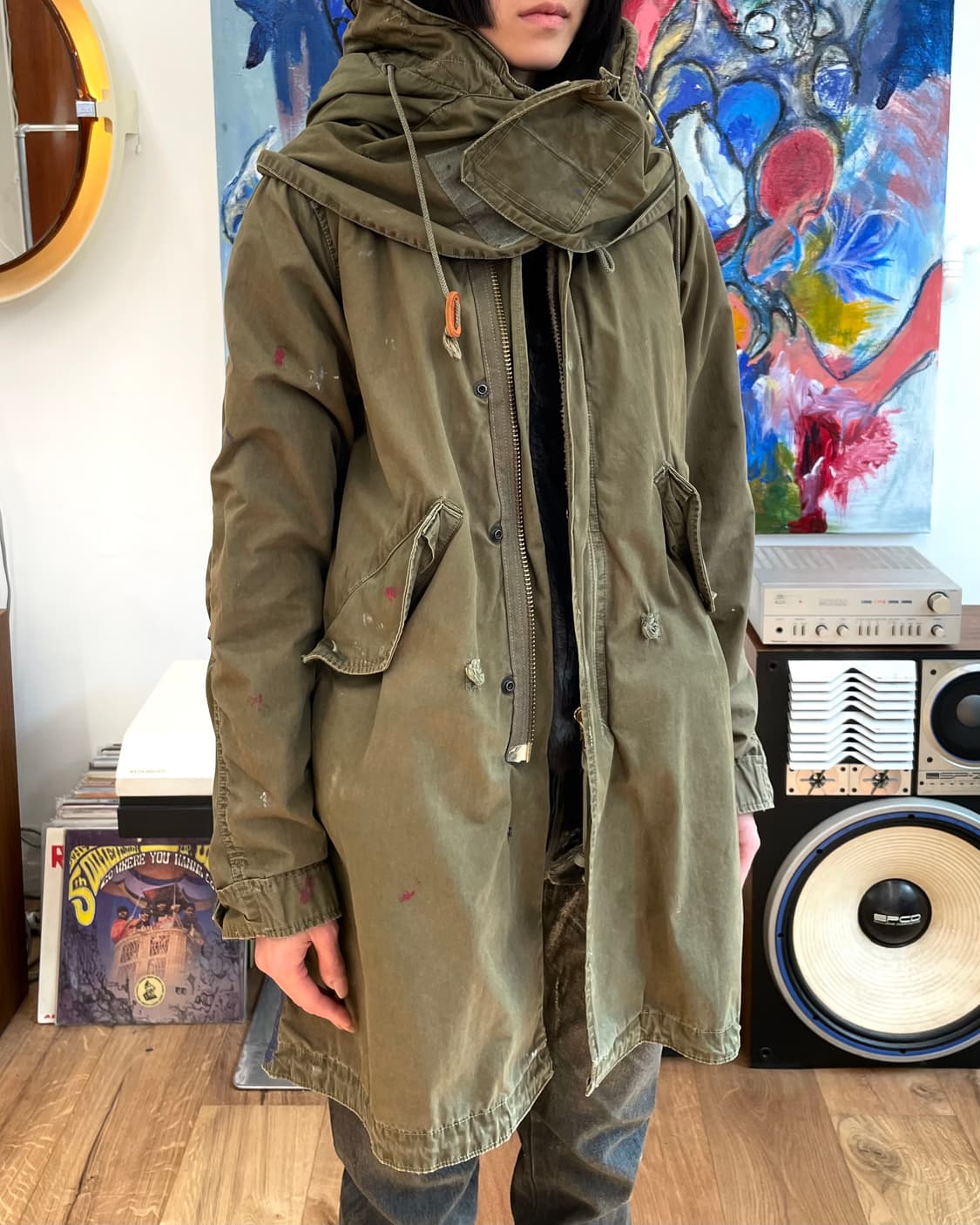 [M] RNA 유니언잭 피쉬테일 파카 상품이미지7