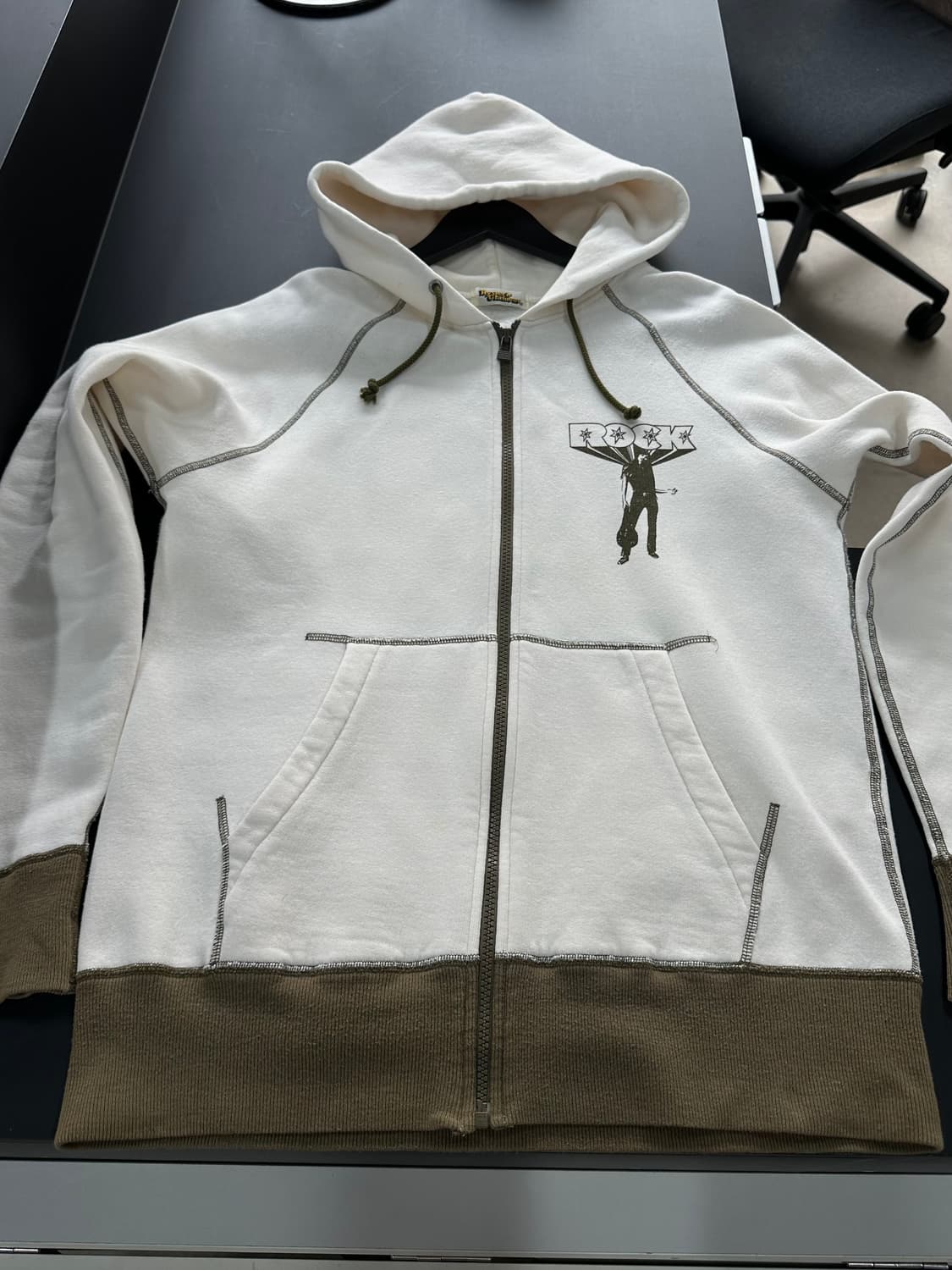 히스테릭글래머 히스걸ROCK 스티치 후드집업 상품이미지5