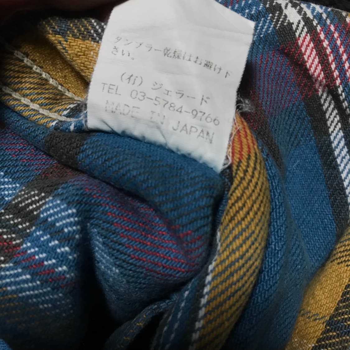 재팬 jelado 헤비 플란넬 체크셔츠 상품이미지4