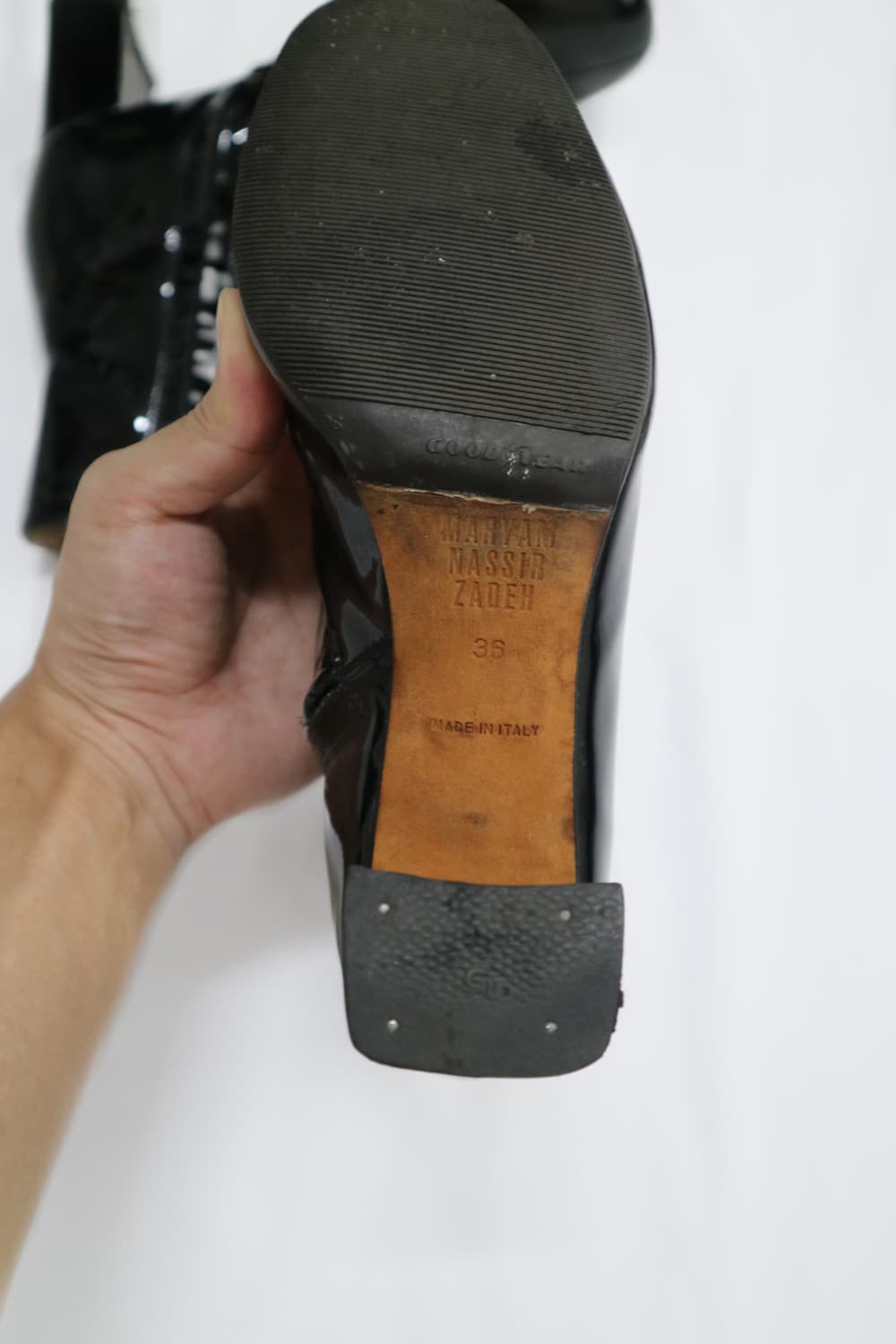 Maryam Nassir Zadeh patent boots 상품이미지3